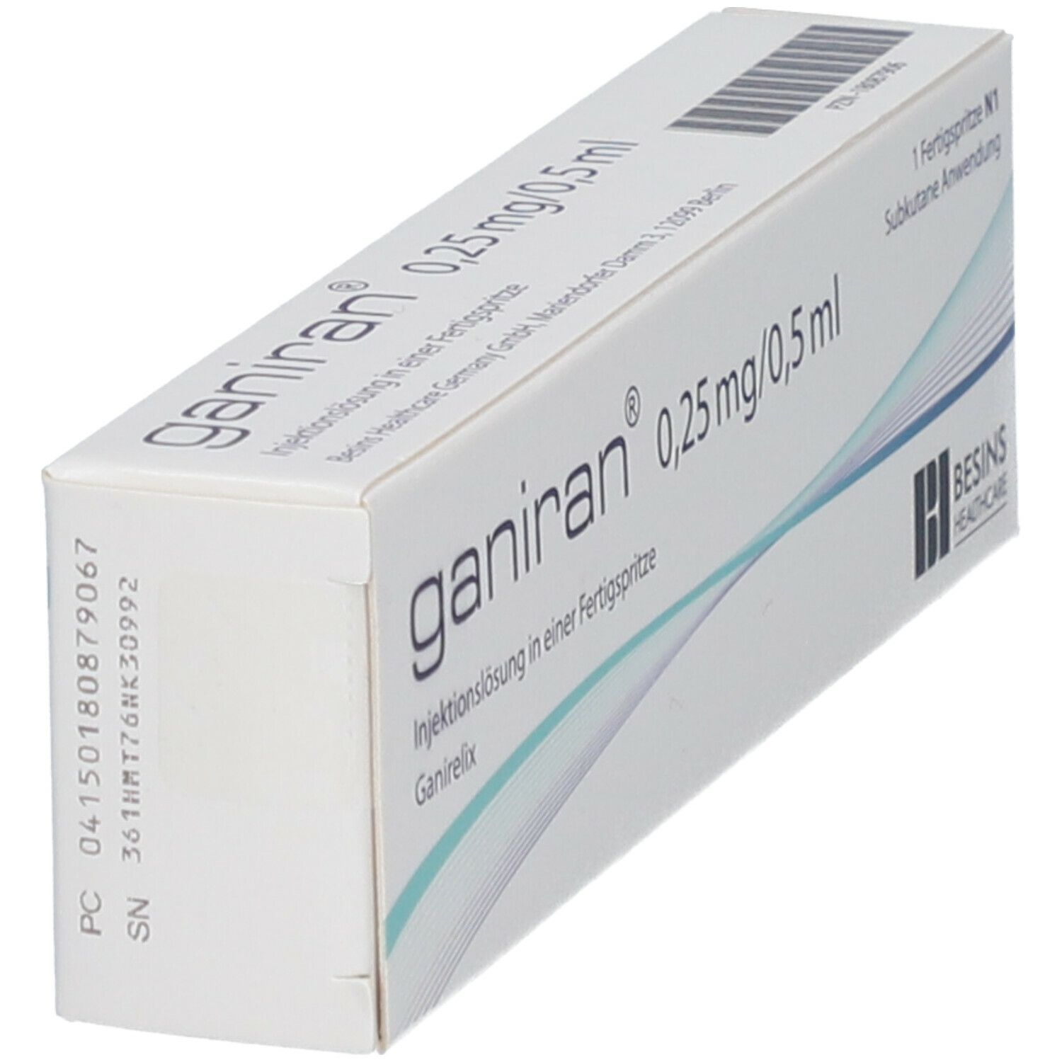 Ganiran 0,25 mg/0,5 ml Inj.-Lsg.i.e.Fertigspr. 1x1 St Infusionsemulsion