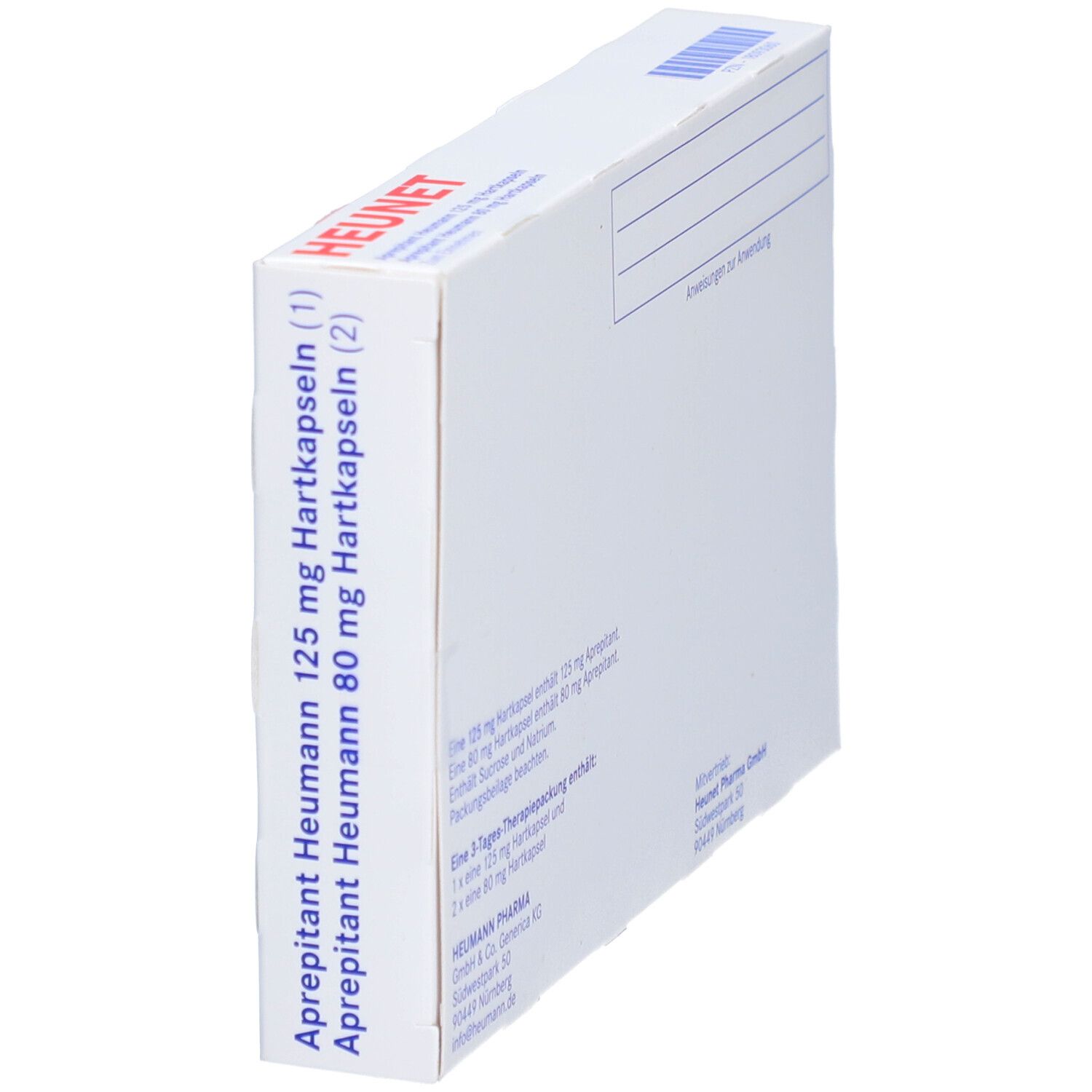 APREPITANT Heumann 125 mg/80 mg Hartkapseln Heunet