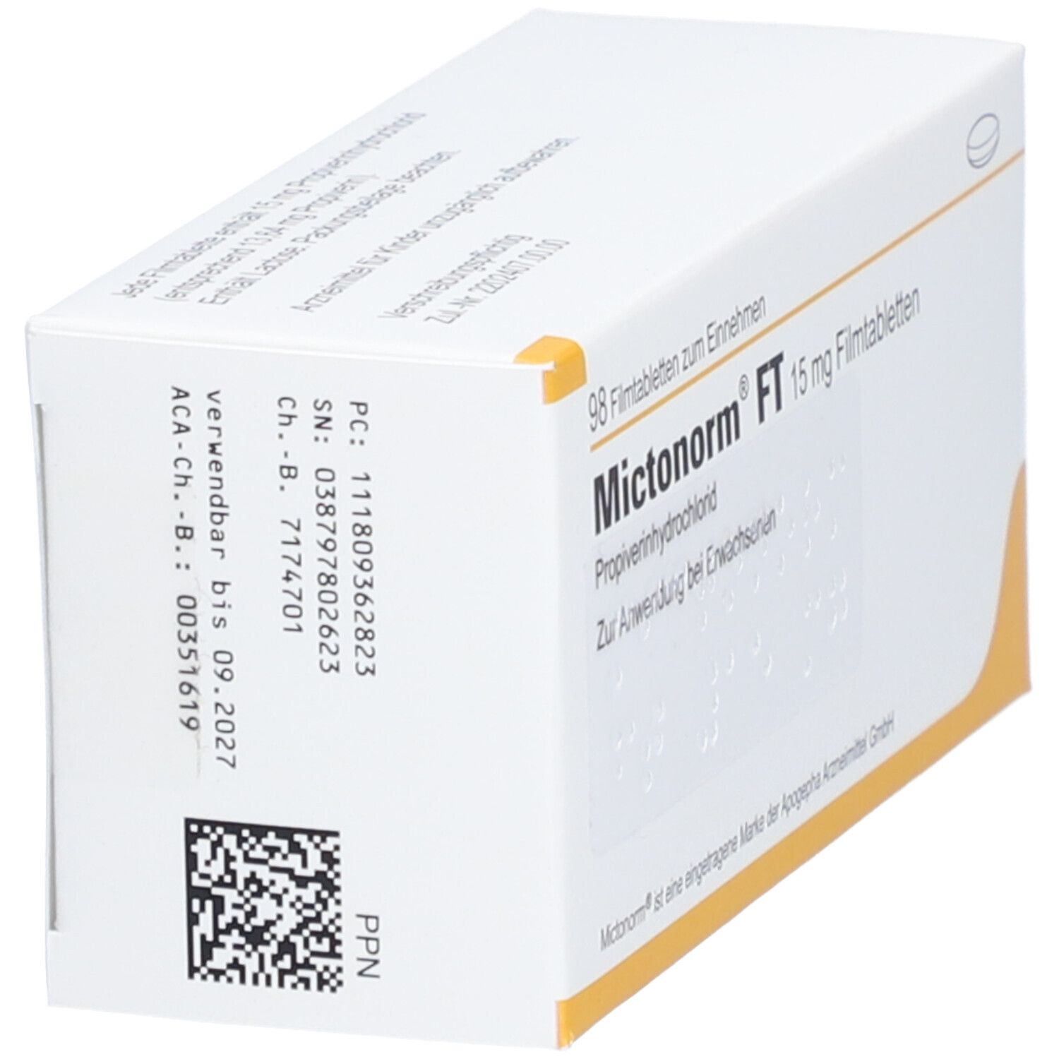 Mictonorm FT Filmtabletten 98 St