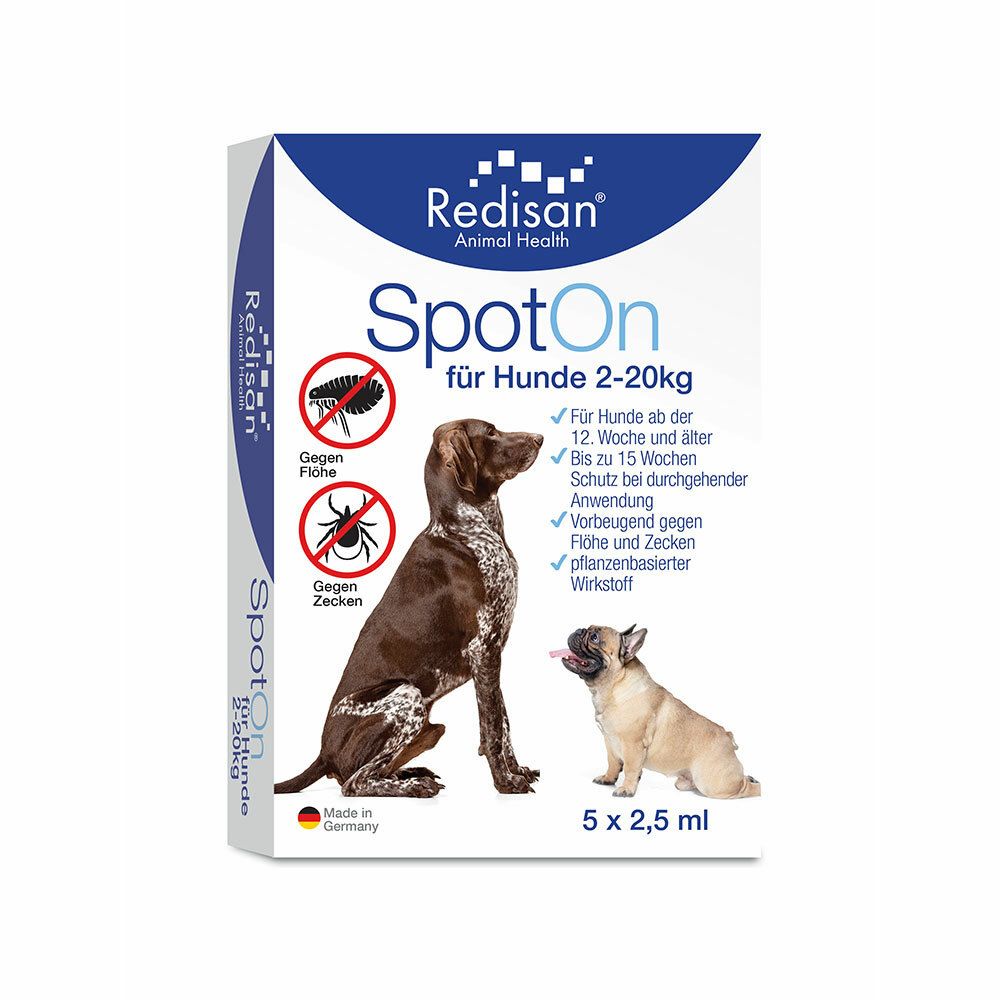 Redisan® SpotOn für Hunde 2-20 Kg
