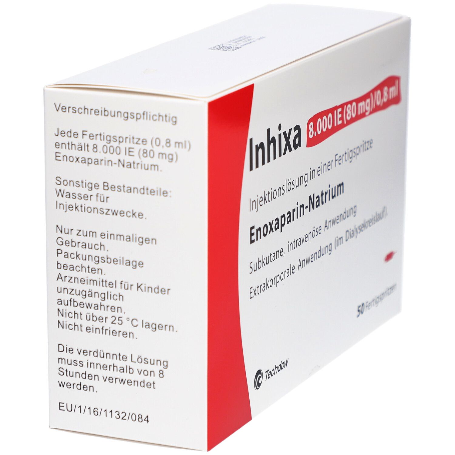 INHIXA 8.000 I.E. 80 mg/0,8 ml Inj.-Lsg.i.e.F.-Sp.