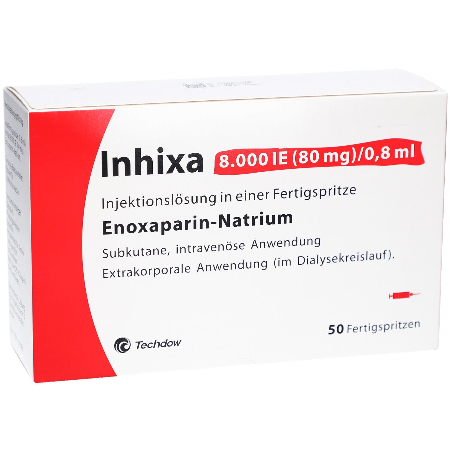 INHIXA 8.000 I.E. 80 mg/0,8 ml Inj.-Lsg.i.e.F.-Sp.
