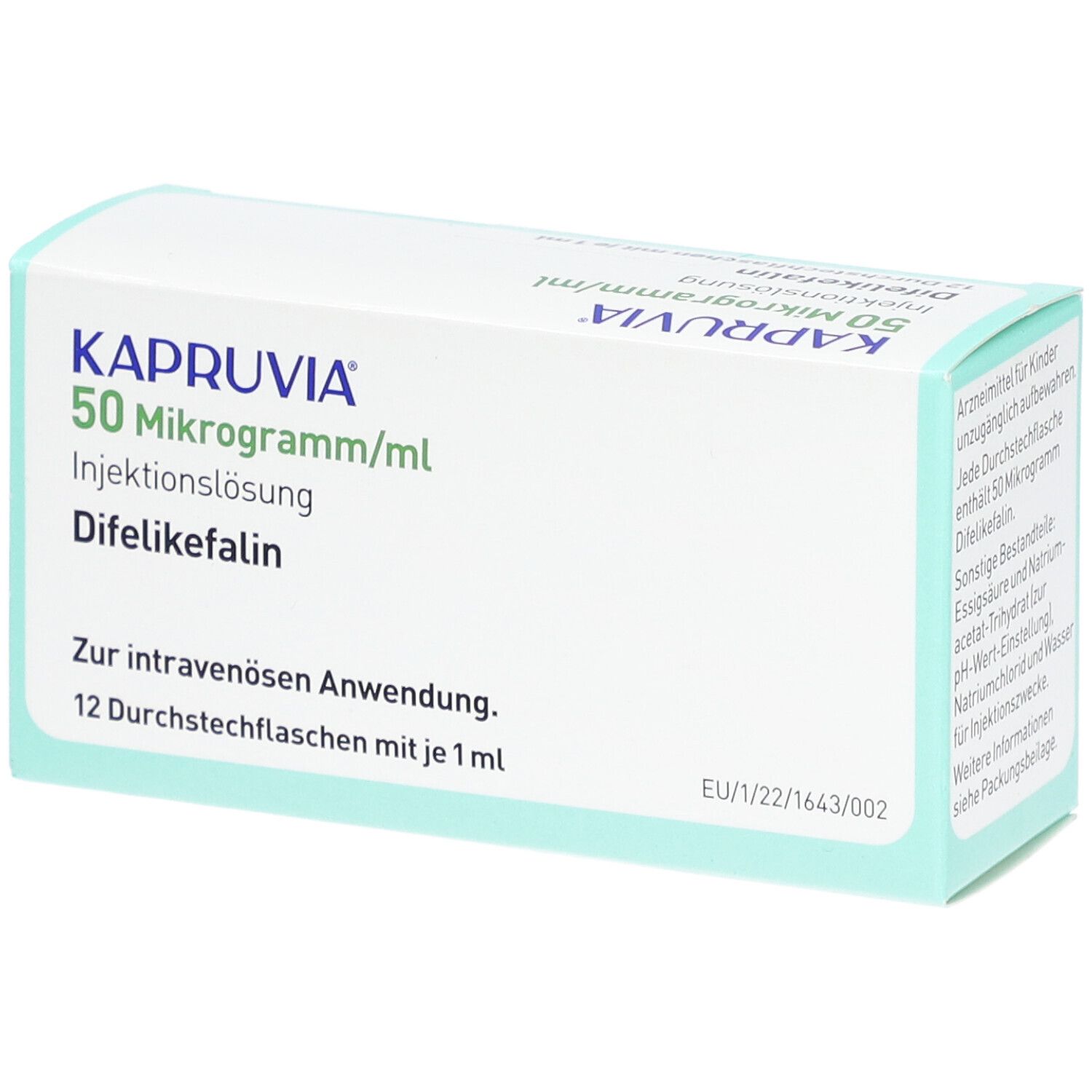 KAPRUVIA 50 Mikrogramm/ml Injektionslösung Dsfl.