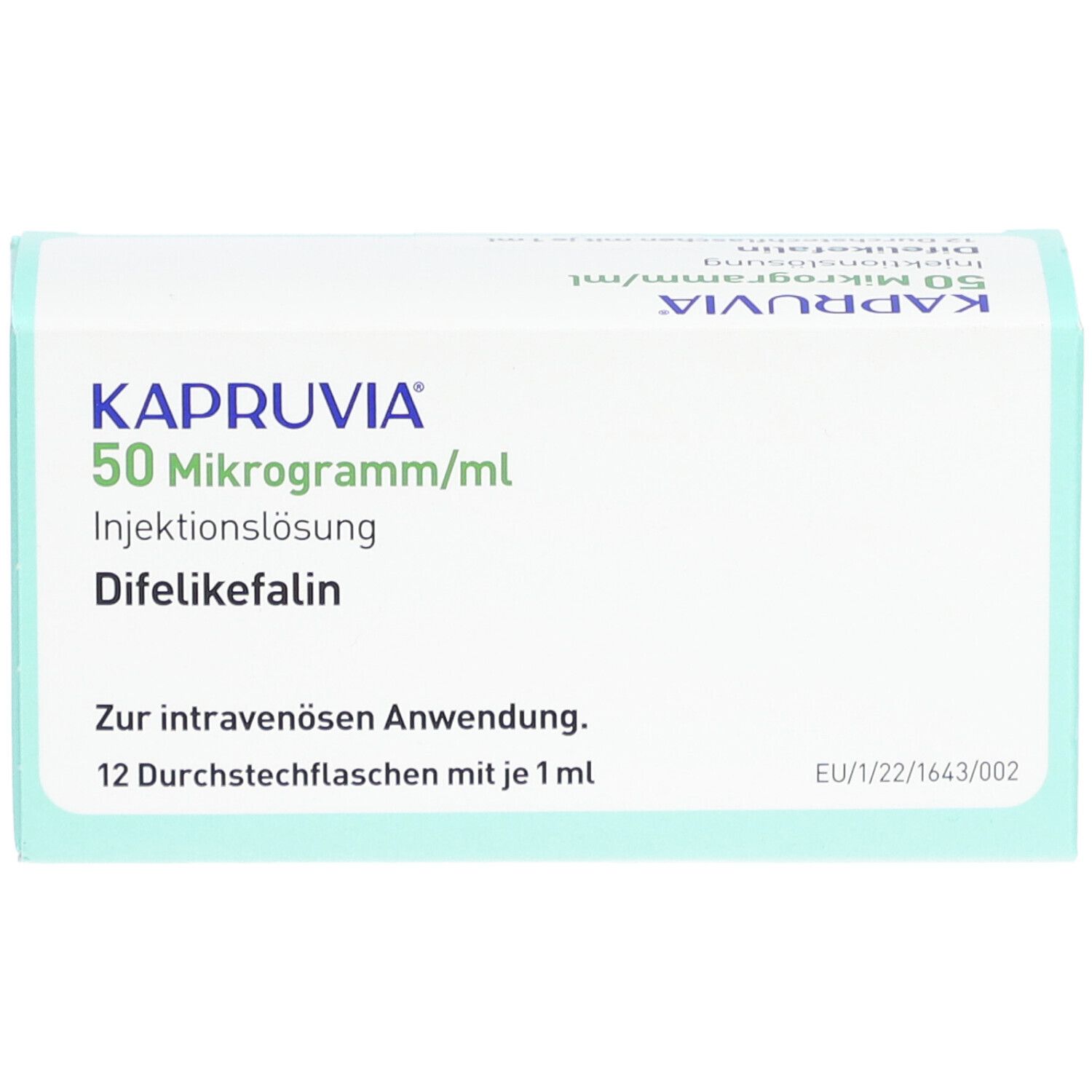 KAPRUVIA 50 Mikrogramm/ml Injektionslösung Dsfl.