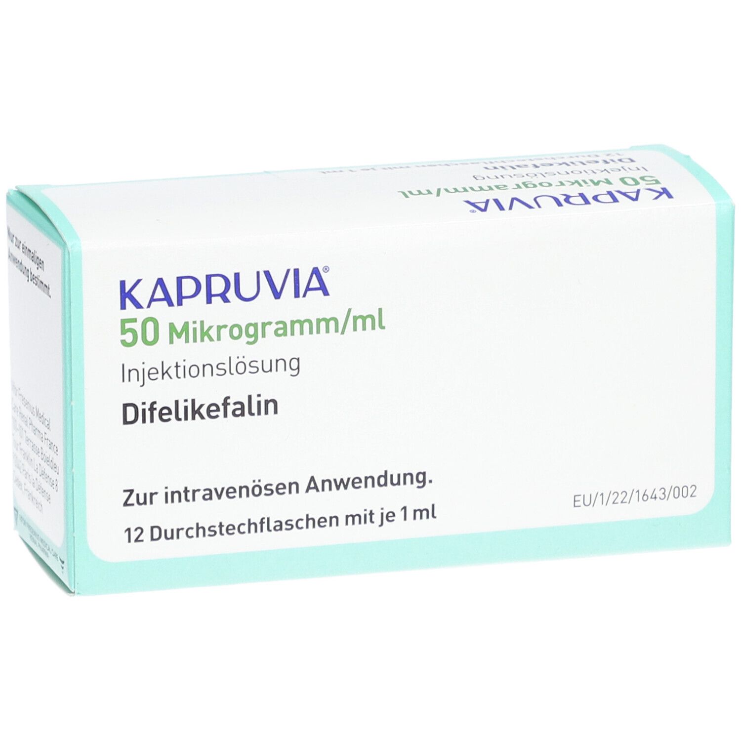 KAPRUVIA 50 Mikrogramm/ml Injektionslösung Dsfl.