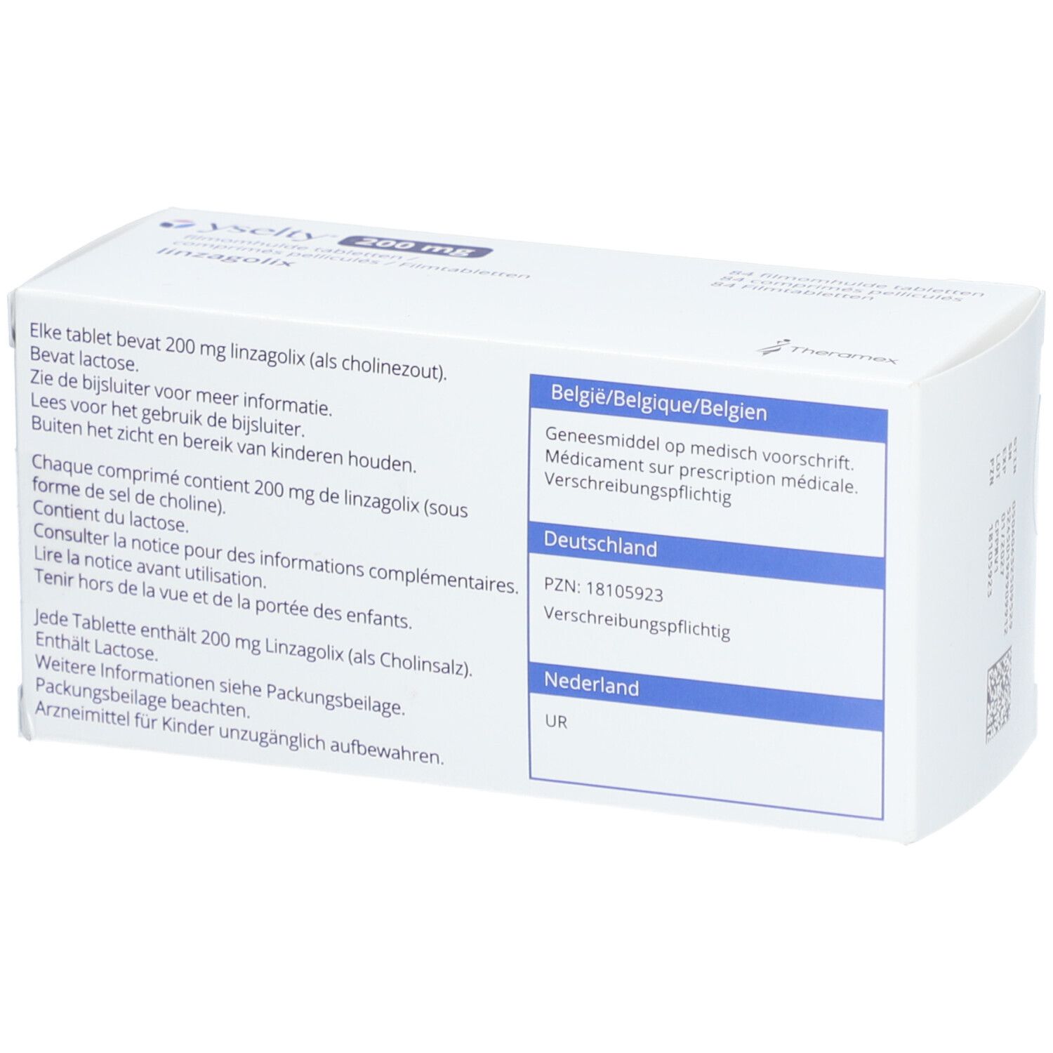 YSELTY 200 mg Filmtabletten