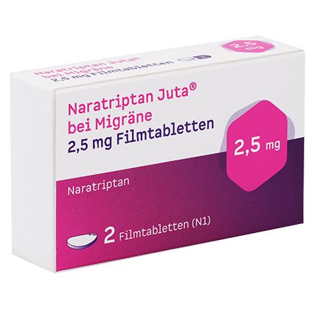 Naratriptan Juta® bei Migräne 2,5 mg