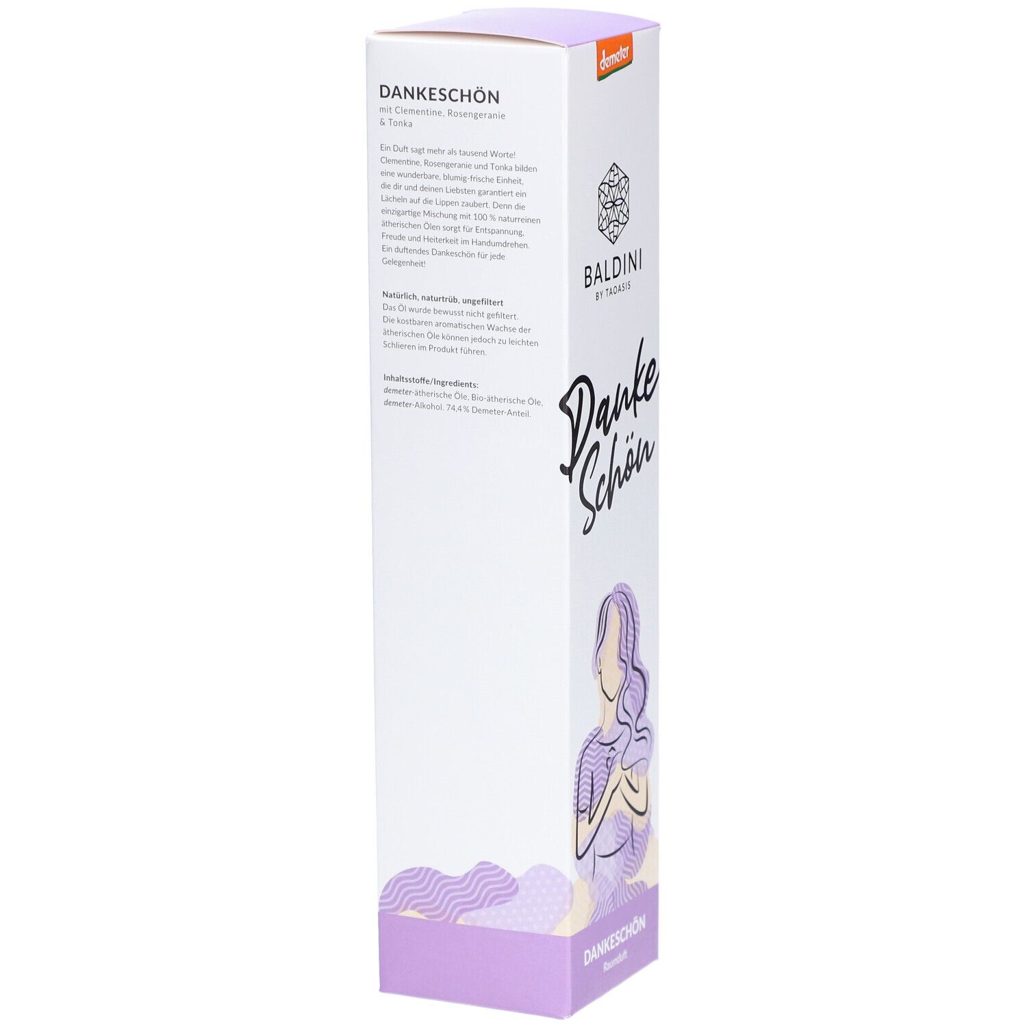 Baldini Raumduftset Dankeschön demeter 50 ml Sonstige