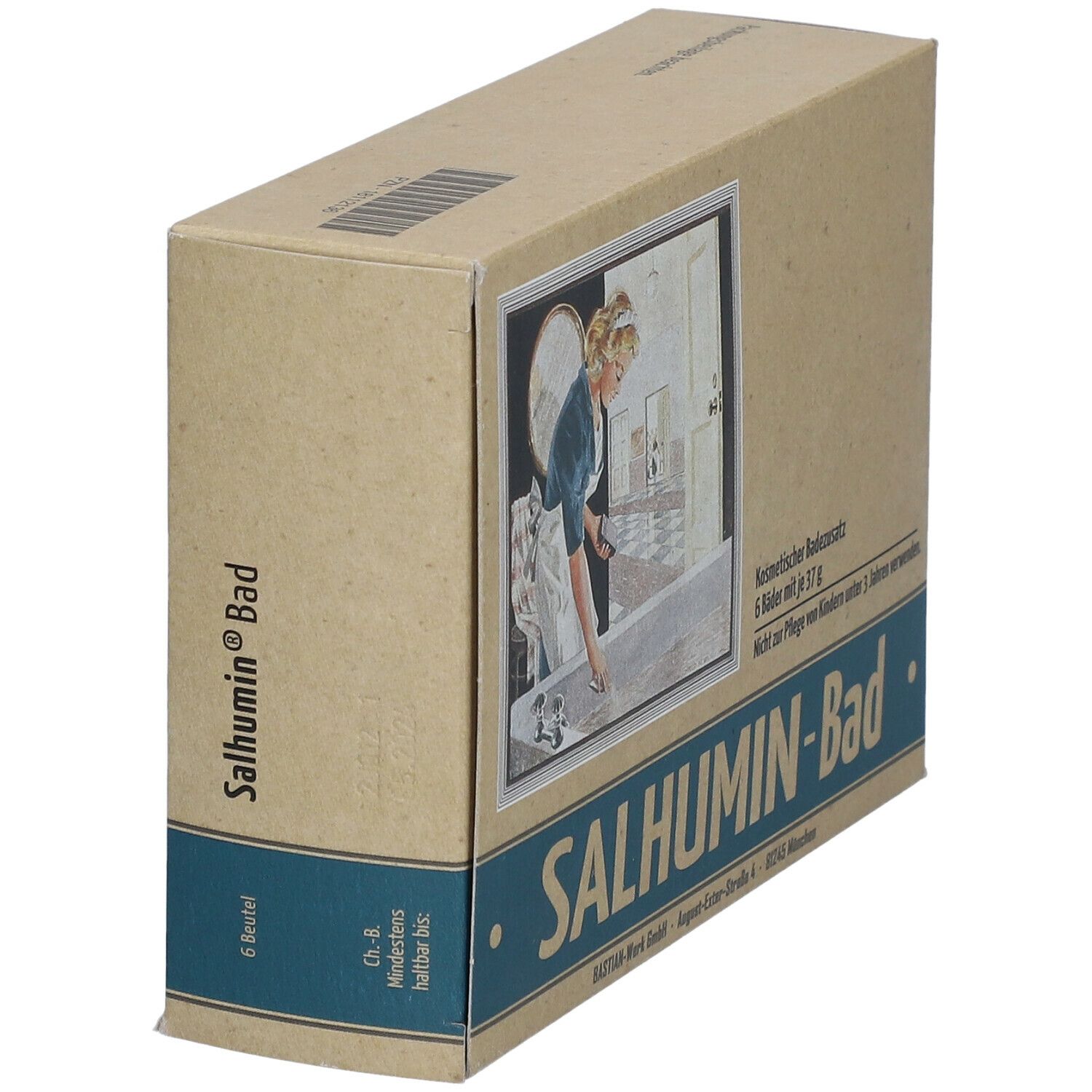 SALHUMIN-Bad 6x37 g Bad