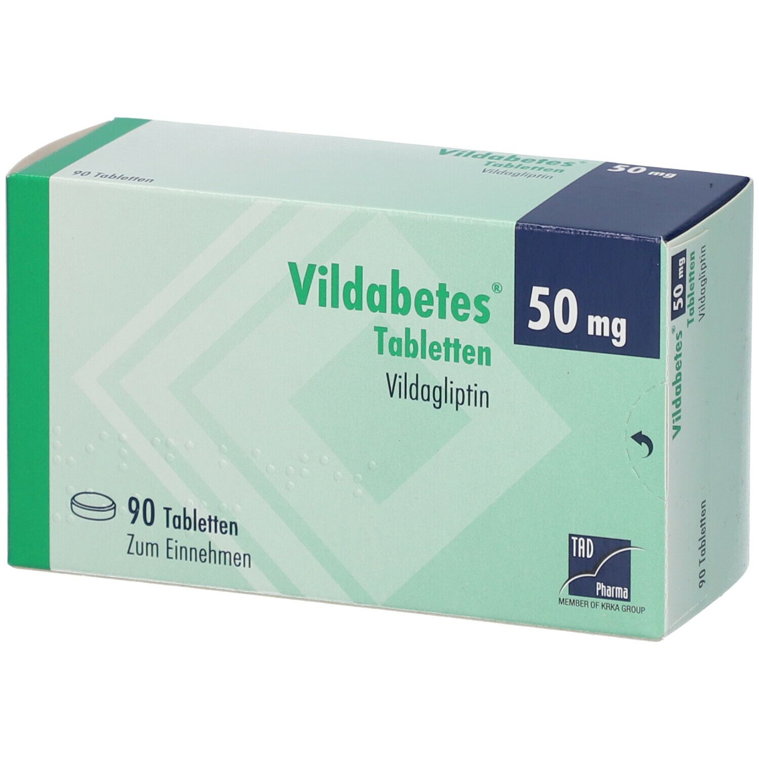 VILDABETES 50 mg Tabletten