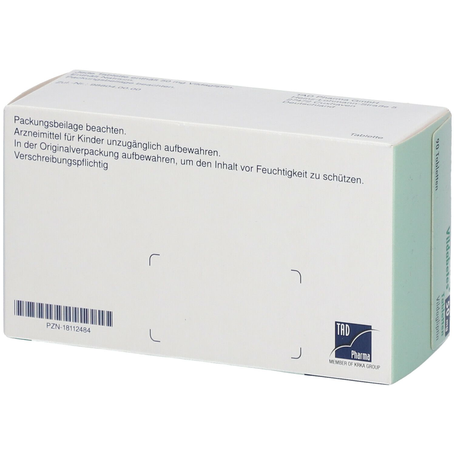 VILDABETES 50 mg Tabletten