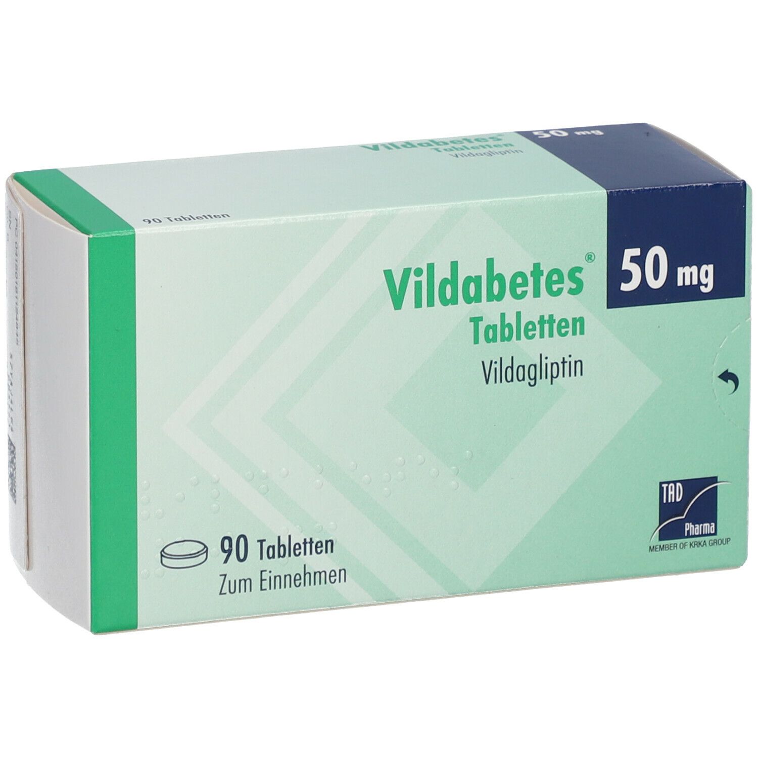 VILDABETES 50 mg Tabletten
