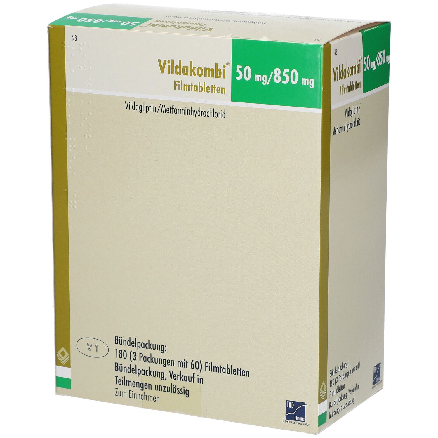 VILDAKOMBI 50 mg/850 mg Filmtabletten
