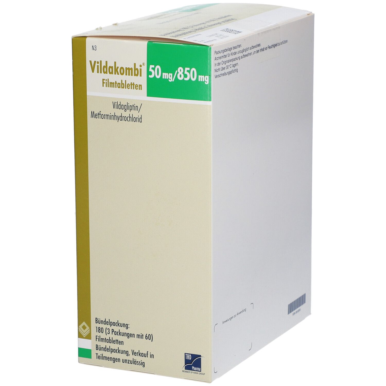 VILDAKOMBI 50 mg/850 mg Filmtabletten