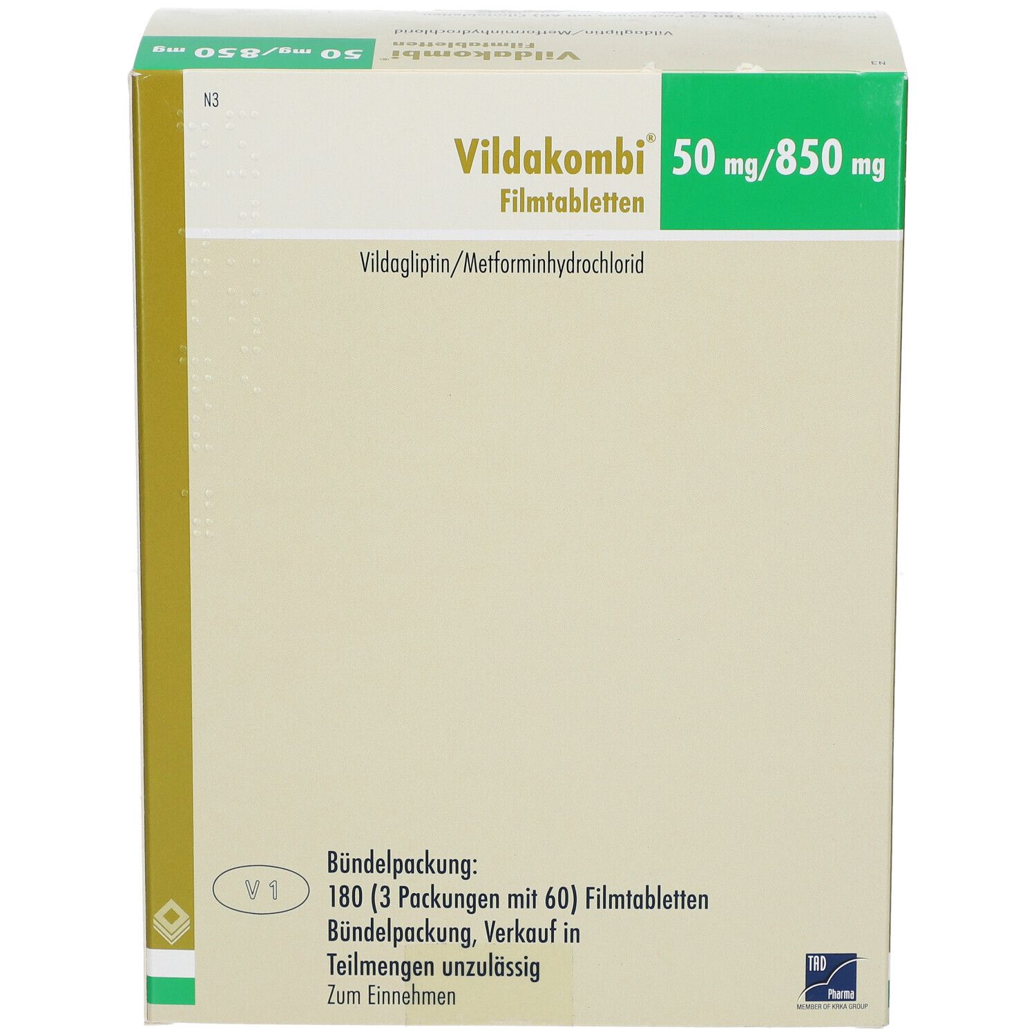 VILDAKOMBI 50 mg/850 mg Filmtabletten