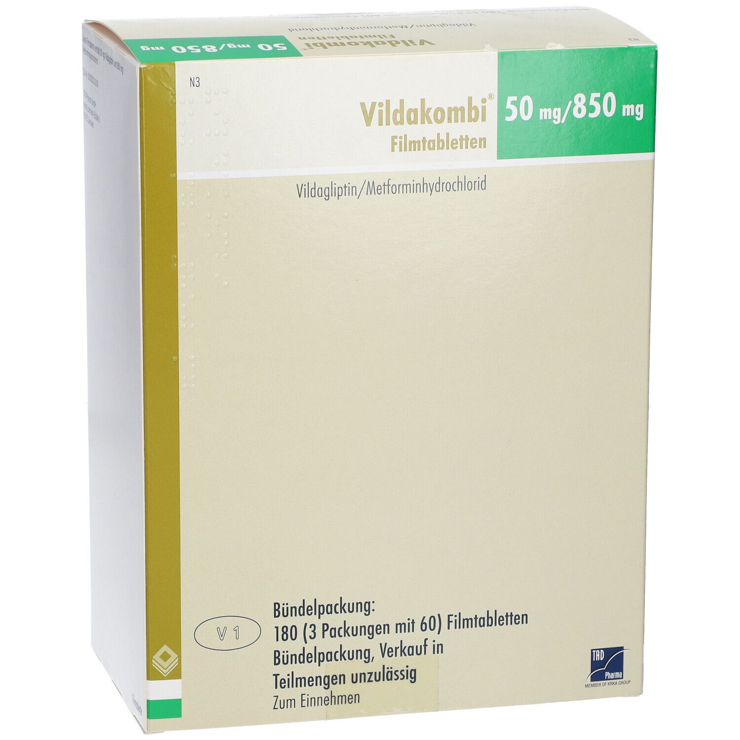 VILDAKOMBI 50 mg/850 mg Filmtabletten