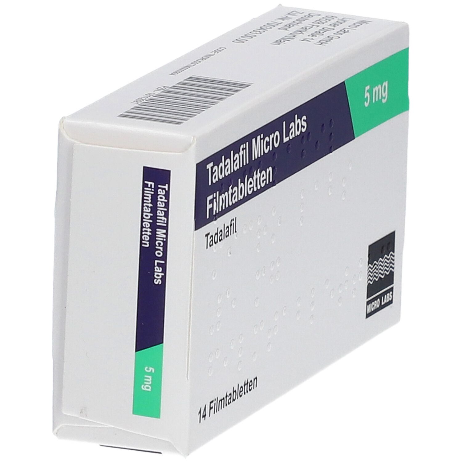 Tadalafil Micro Labs 5 mg Filmtabletten 14 St