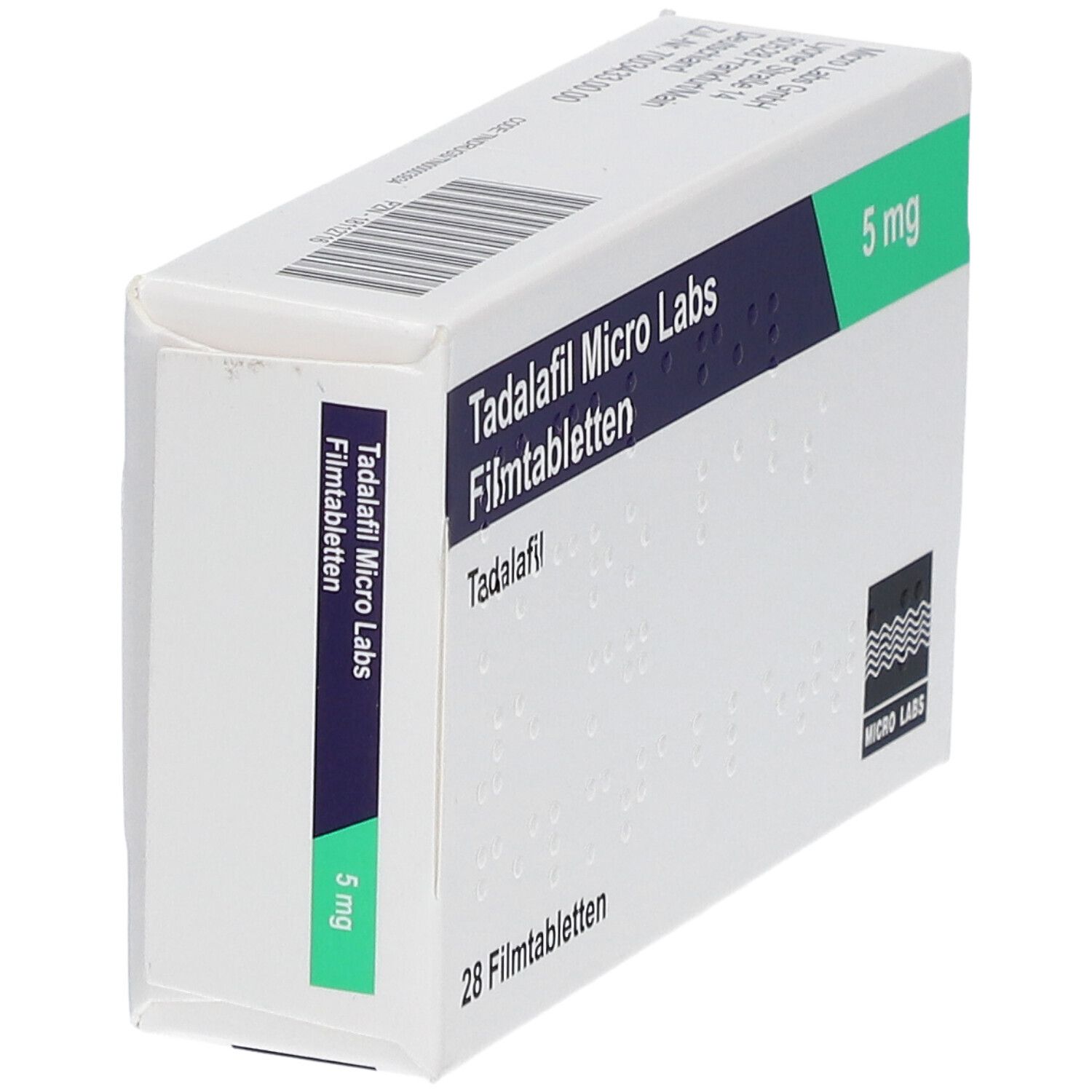 Tadalafil Micro Labs 5 mg Filmtabletten 28 St