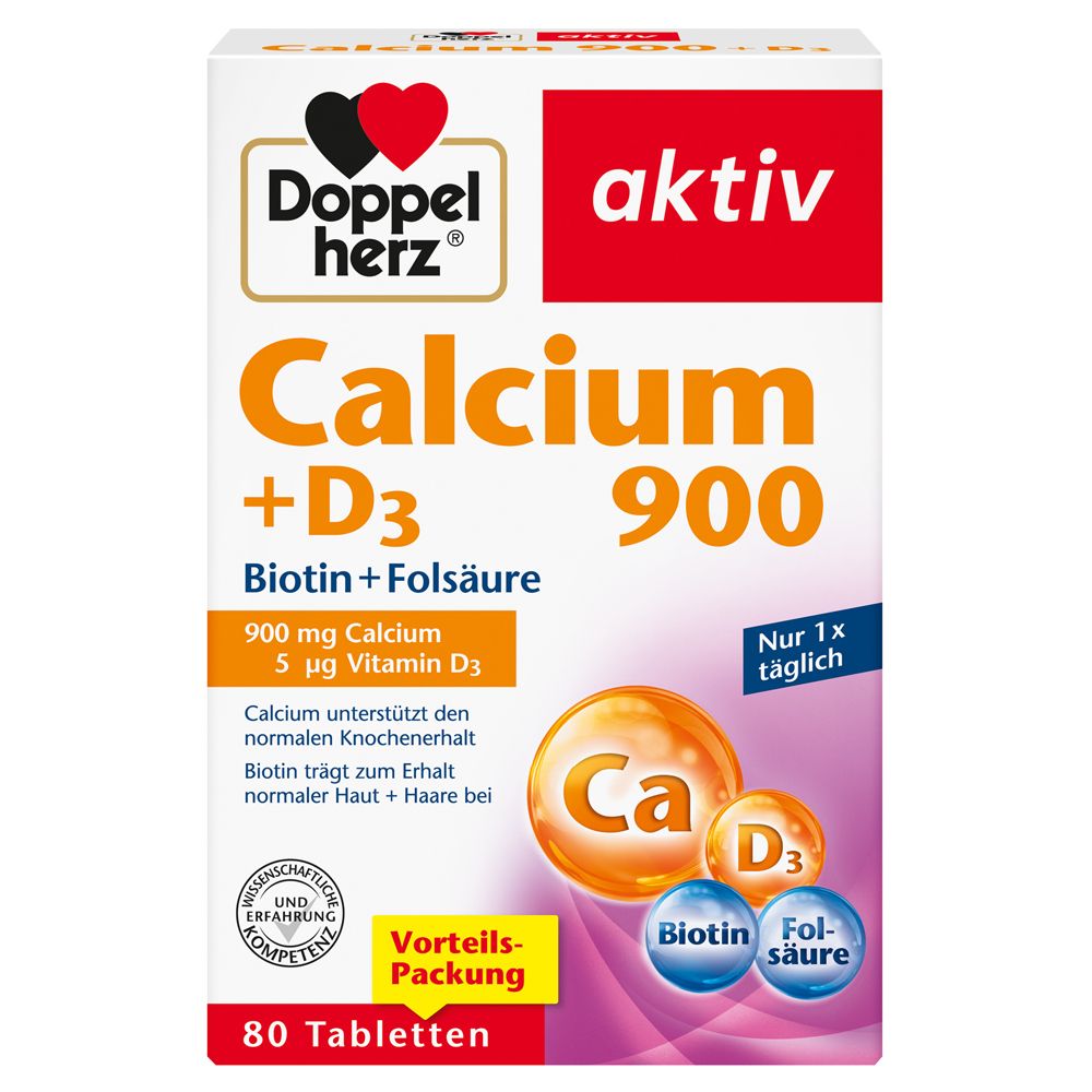 Doppelherz® aktiv Calcium + D3
