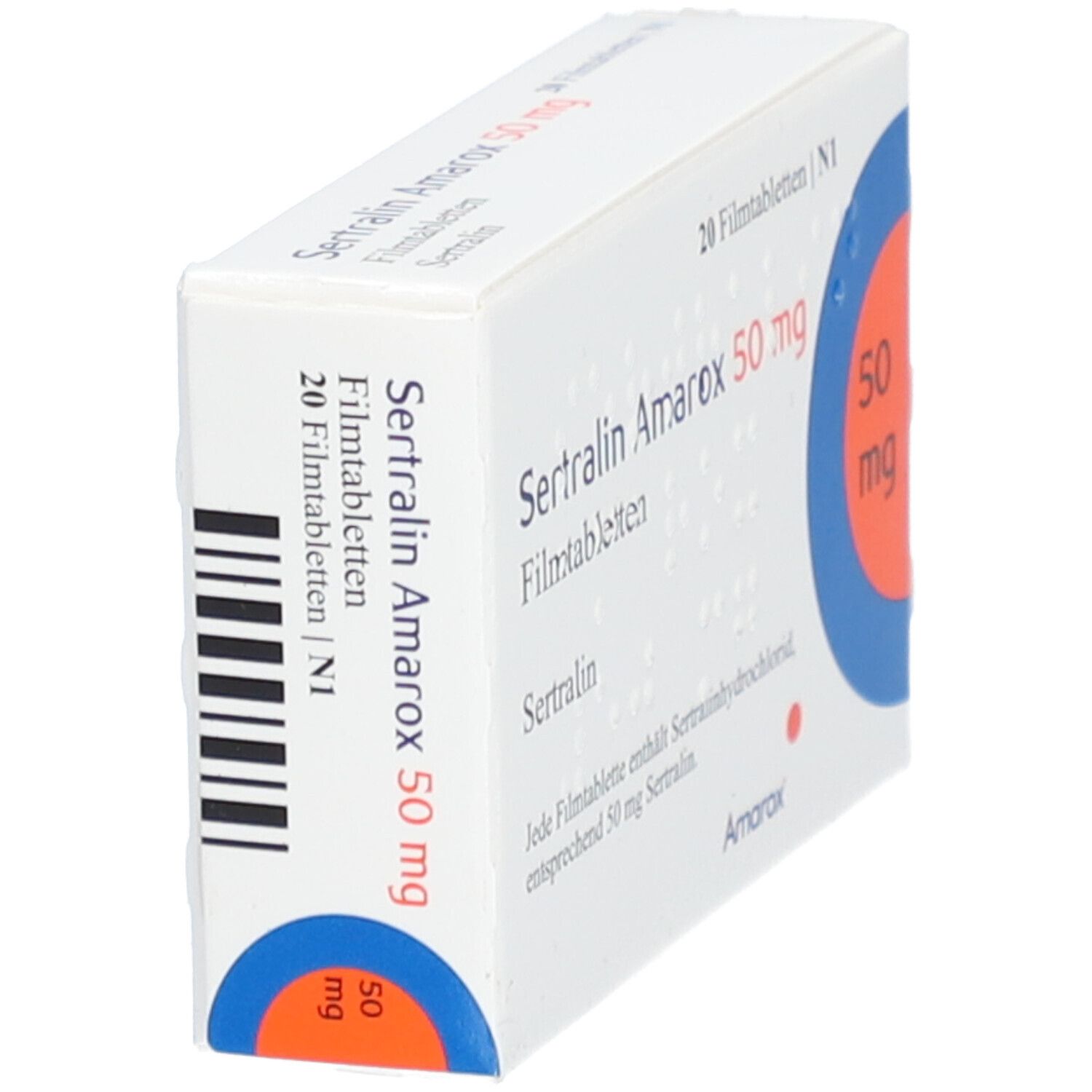 Sertralin AL 50 mg Filmtabletten 20 St