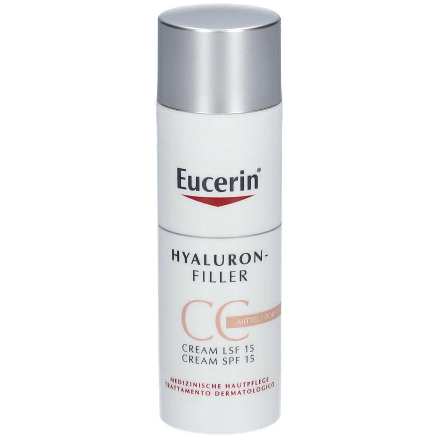 Eucerin® HYALURON-FILLER CC Cream Mittel + Eucerin Hyaluron-Filler Intensiv-Maske GRATIS