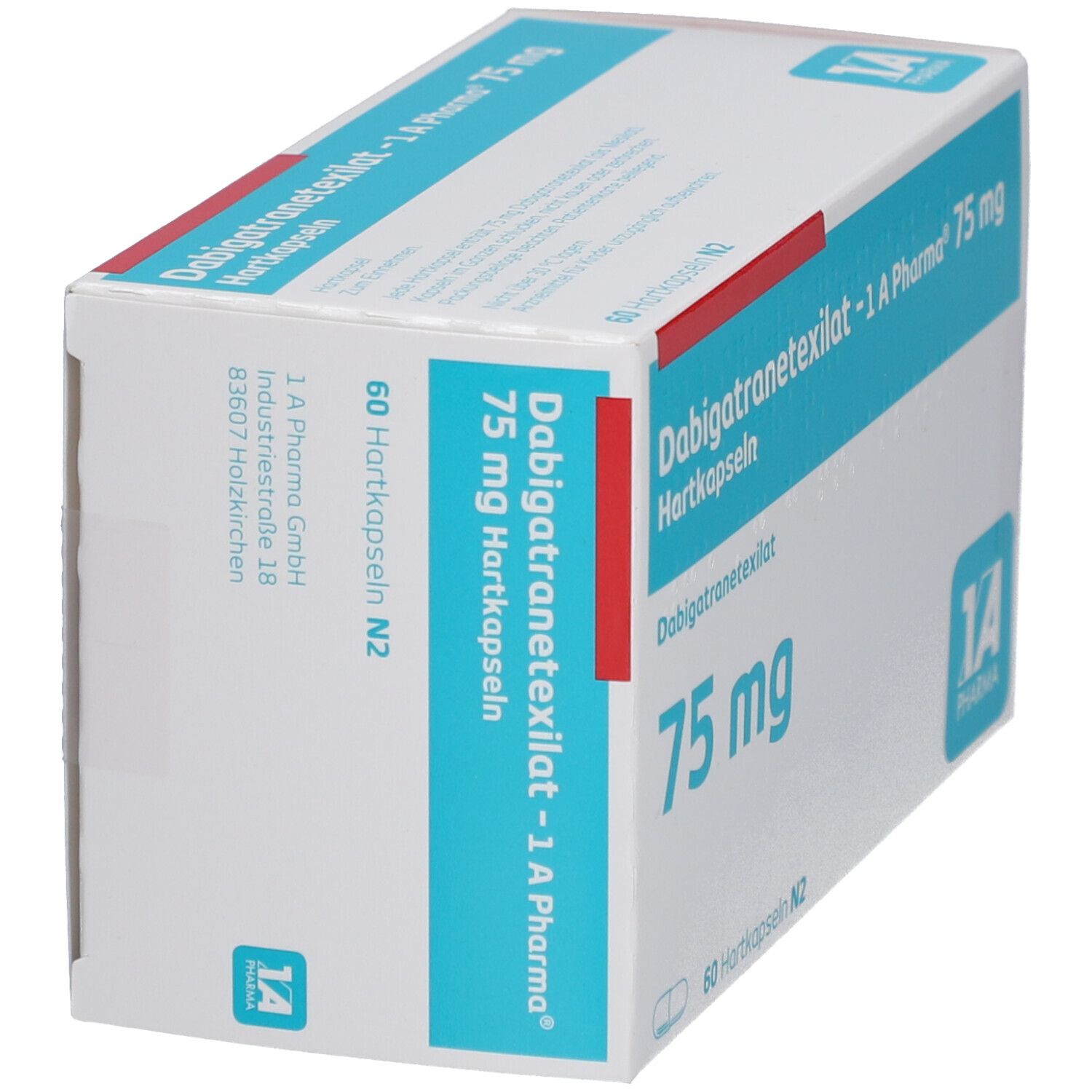 Dabigatranetexilat-1A Pharma 75 mg Hartkapseln 30 St