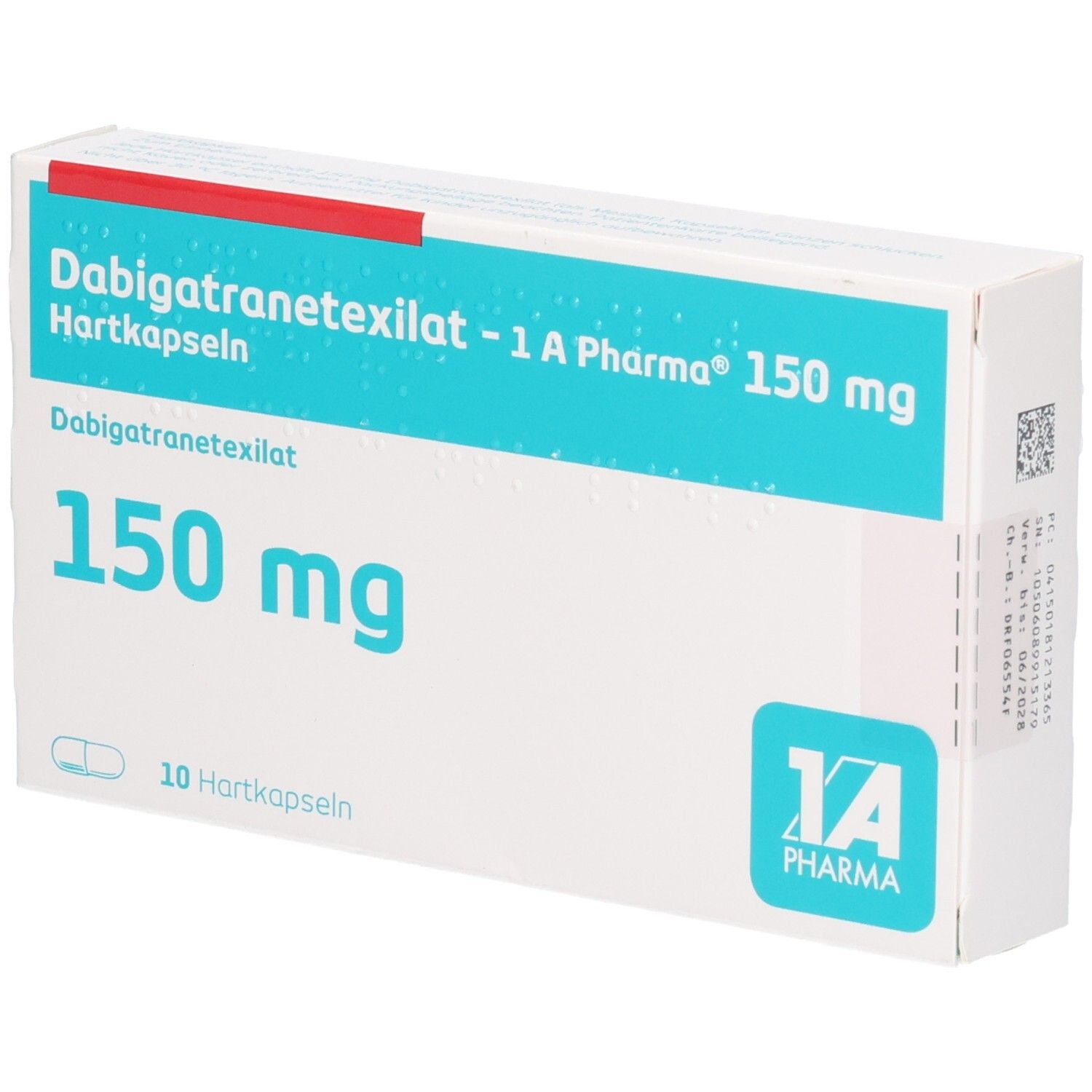 DABIGATRANETEXILAT-1A Pharma 150 mg Hartkapseln