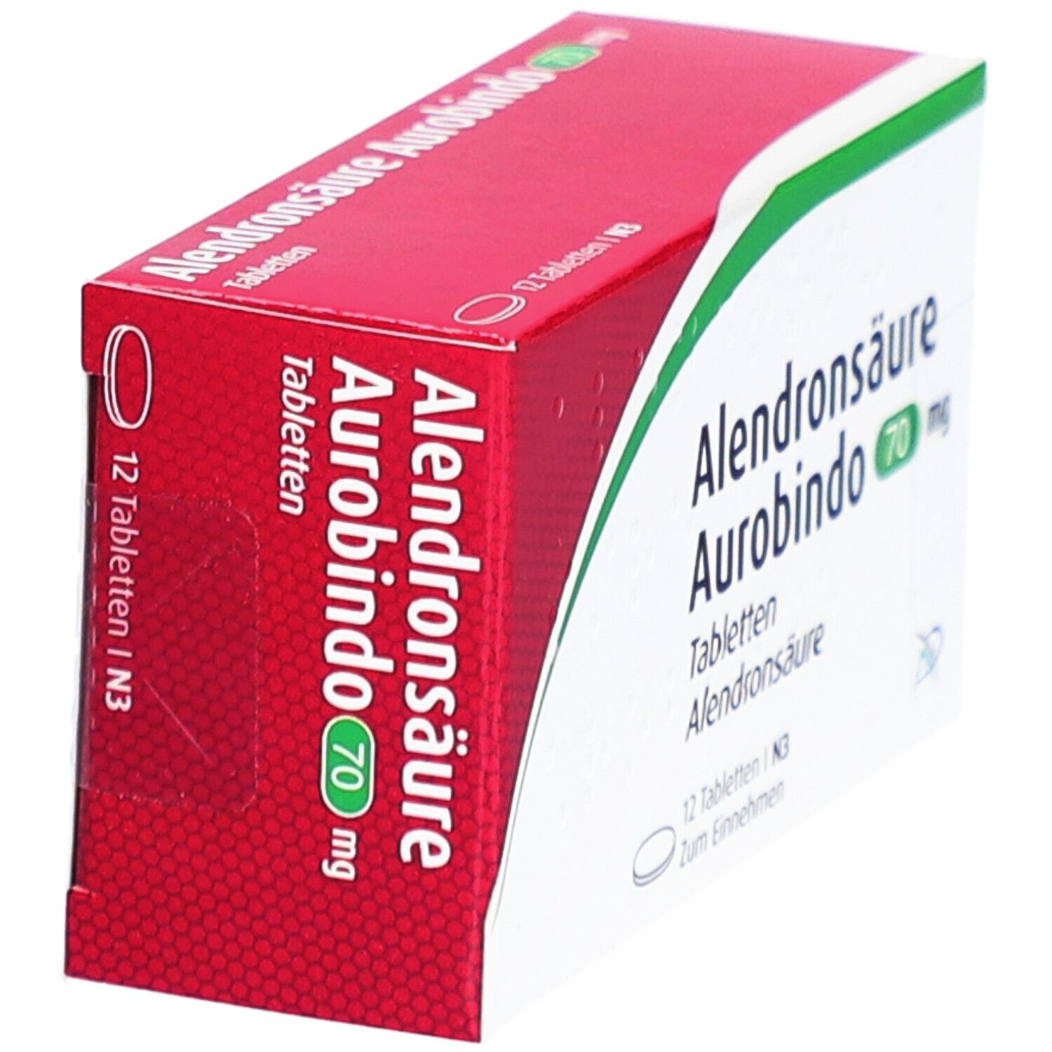 Alendronsäure Aurobindo 70 mg Tabletten 12 St