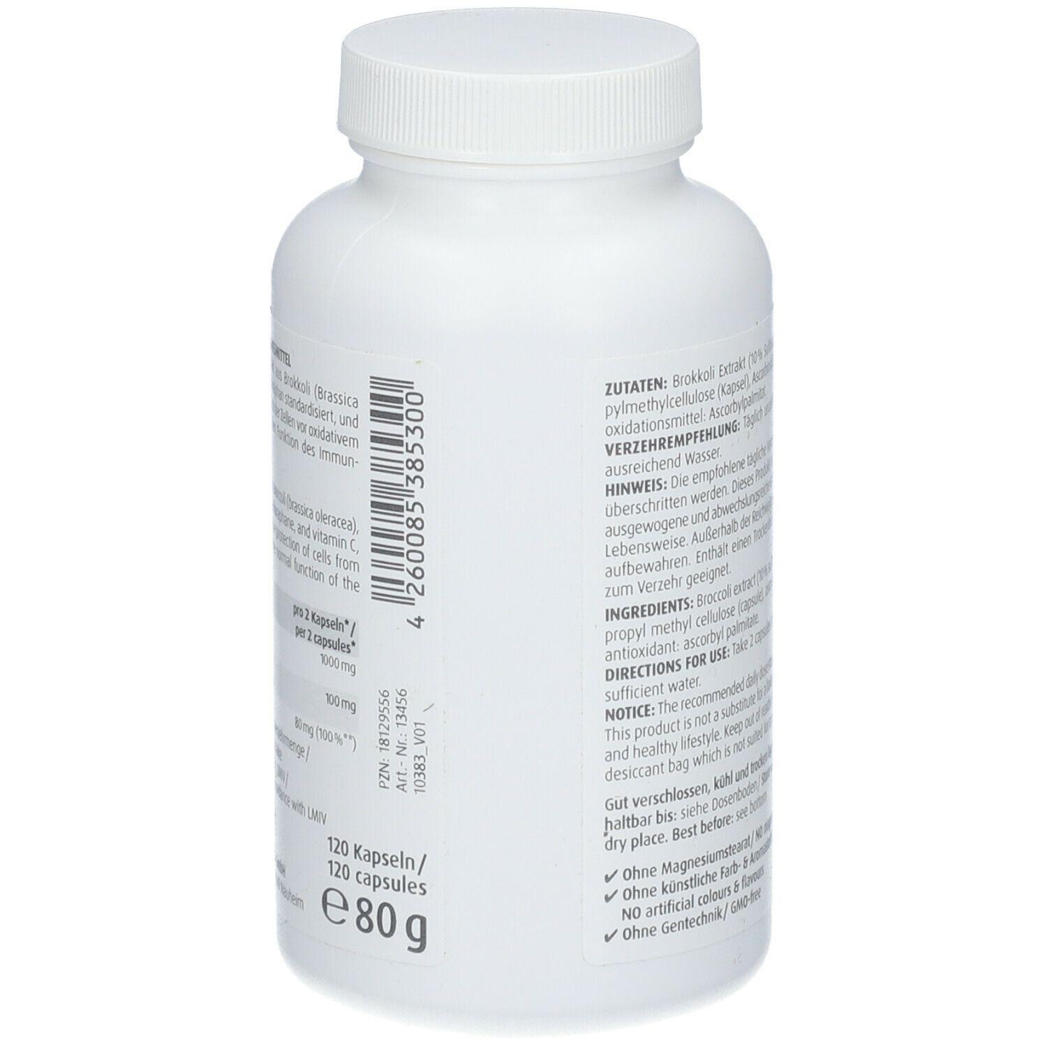 ZeinPharma® Sulforaphan Brokkoli + C 50/500 mg