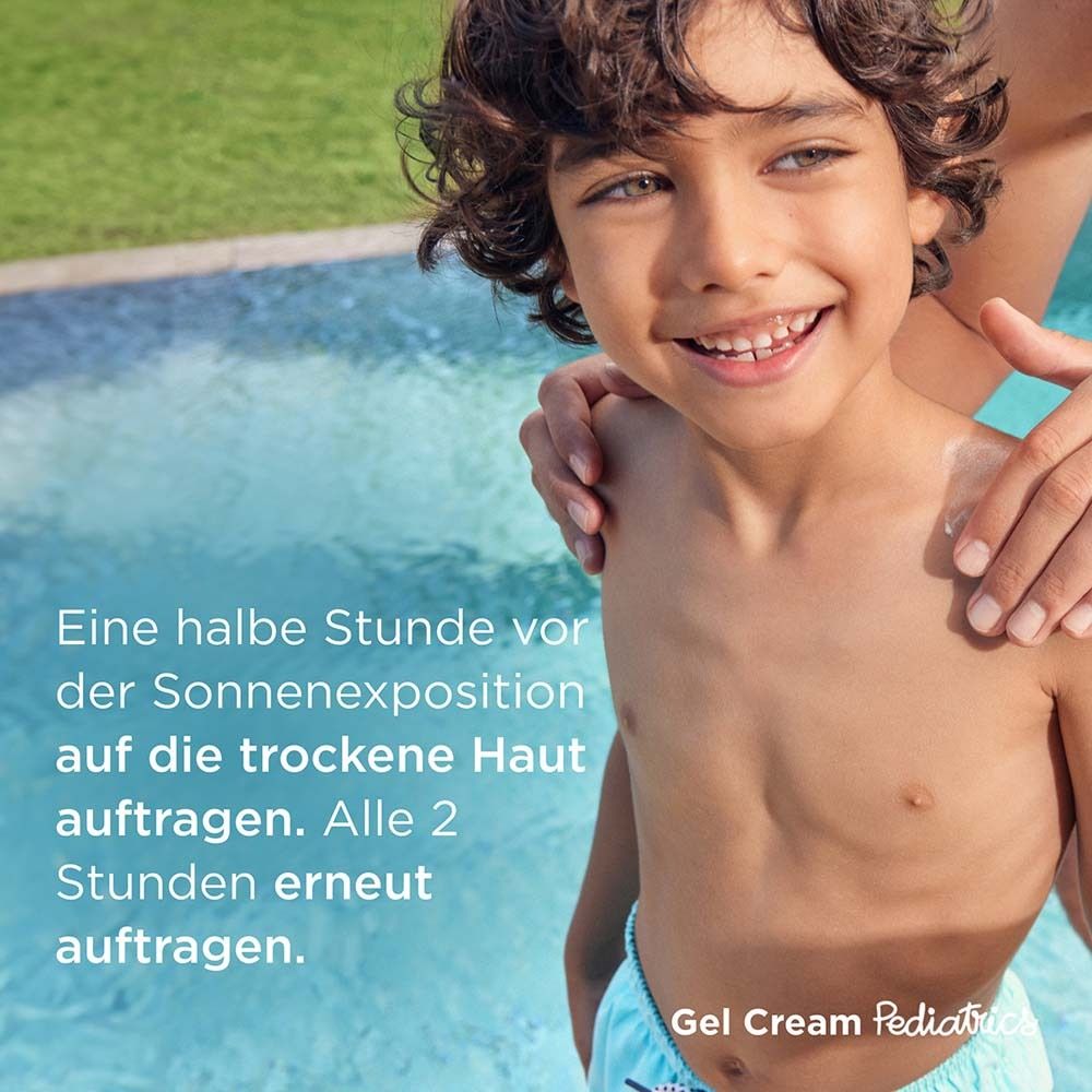 ISDIN Pediatrics Gel Cream LSF50 wasserfeste Sonnencreme für Kinder und Babys