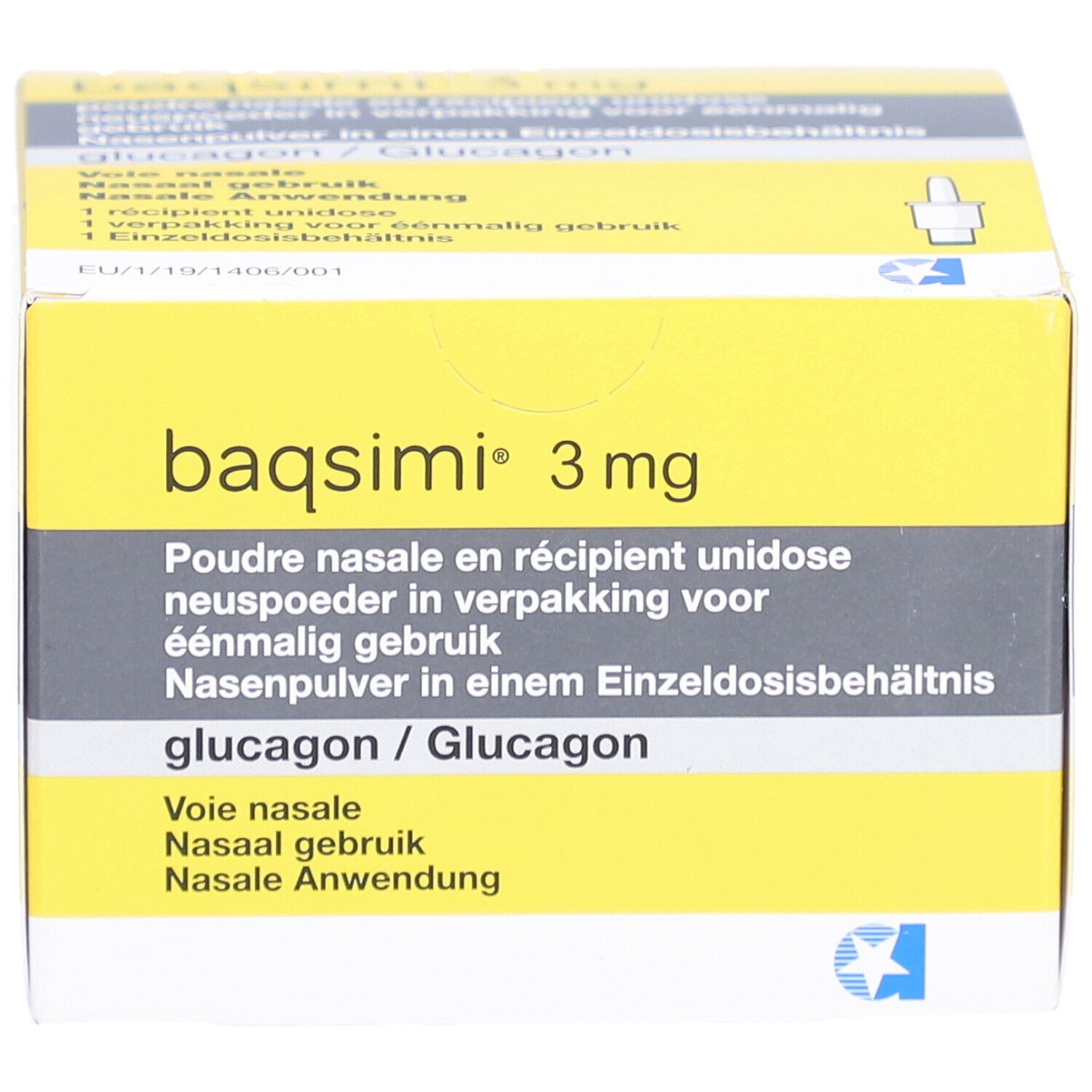 BAQSIMI 3 mg Nasenpulver i.e.Einzeldosisbehältnis