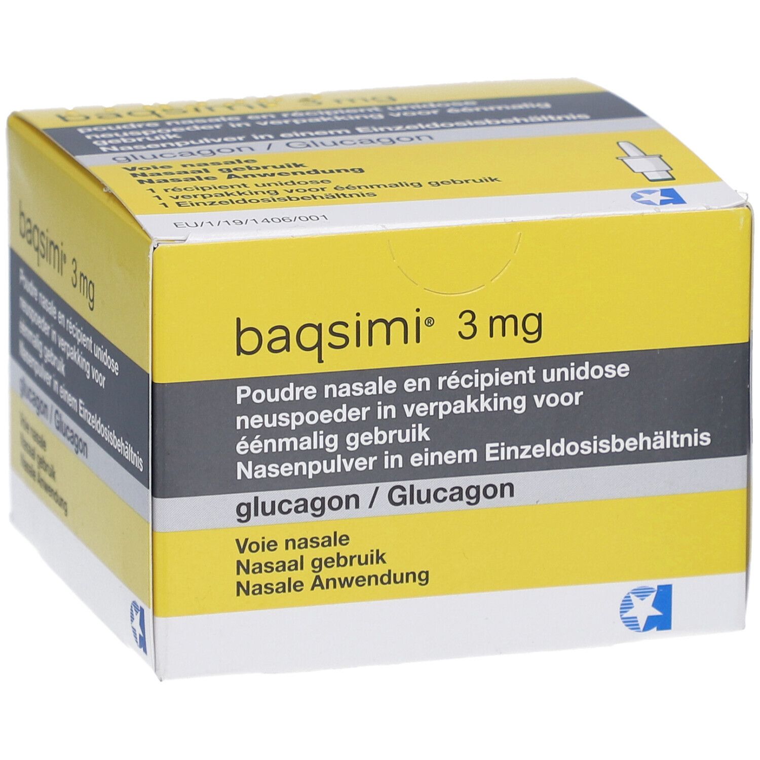 BAQSIMI 3 mg Nasenpulver i.e.Einzeldosisbehältnis