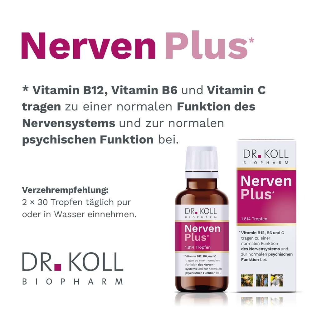 Nerven Plus Dr. Koll Gemmo Komplex Vitamin B12 B6