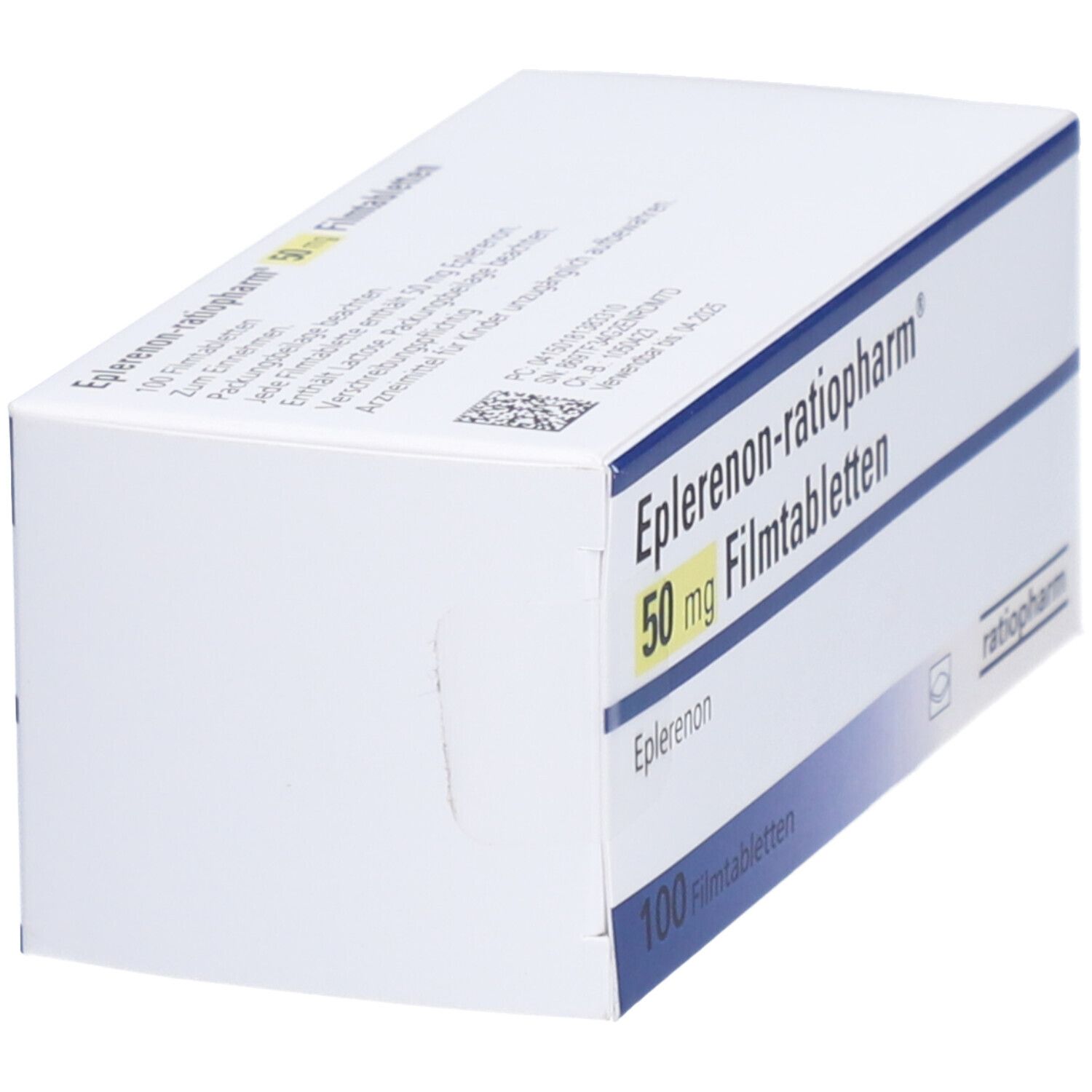 EPLERENON-ratiopharm 25 mg Filmtabletten 100 St