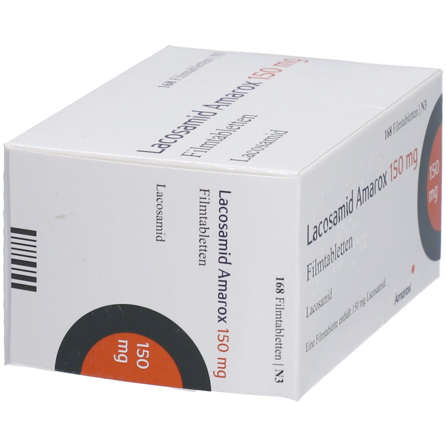 Lacosamid AbZ 150 mg Filmtabletten 168 St