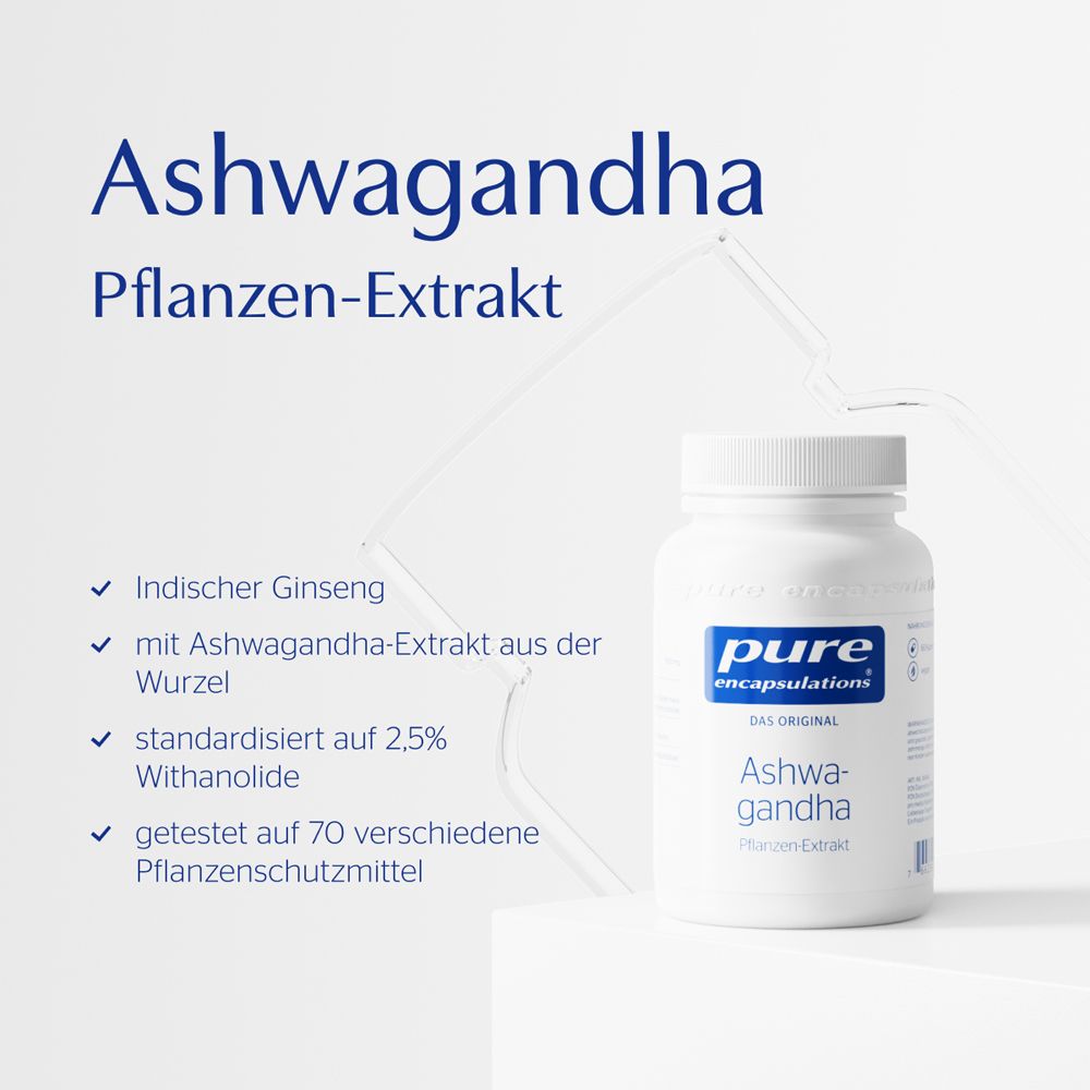 Pure Encapsulations Ashwagandha Kapseln 60 St