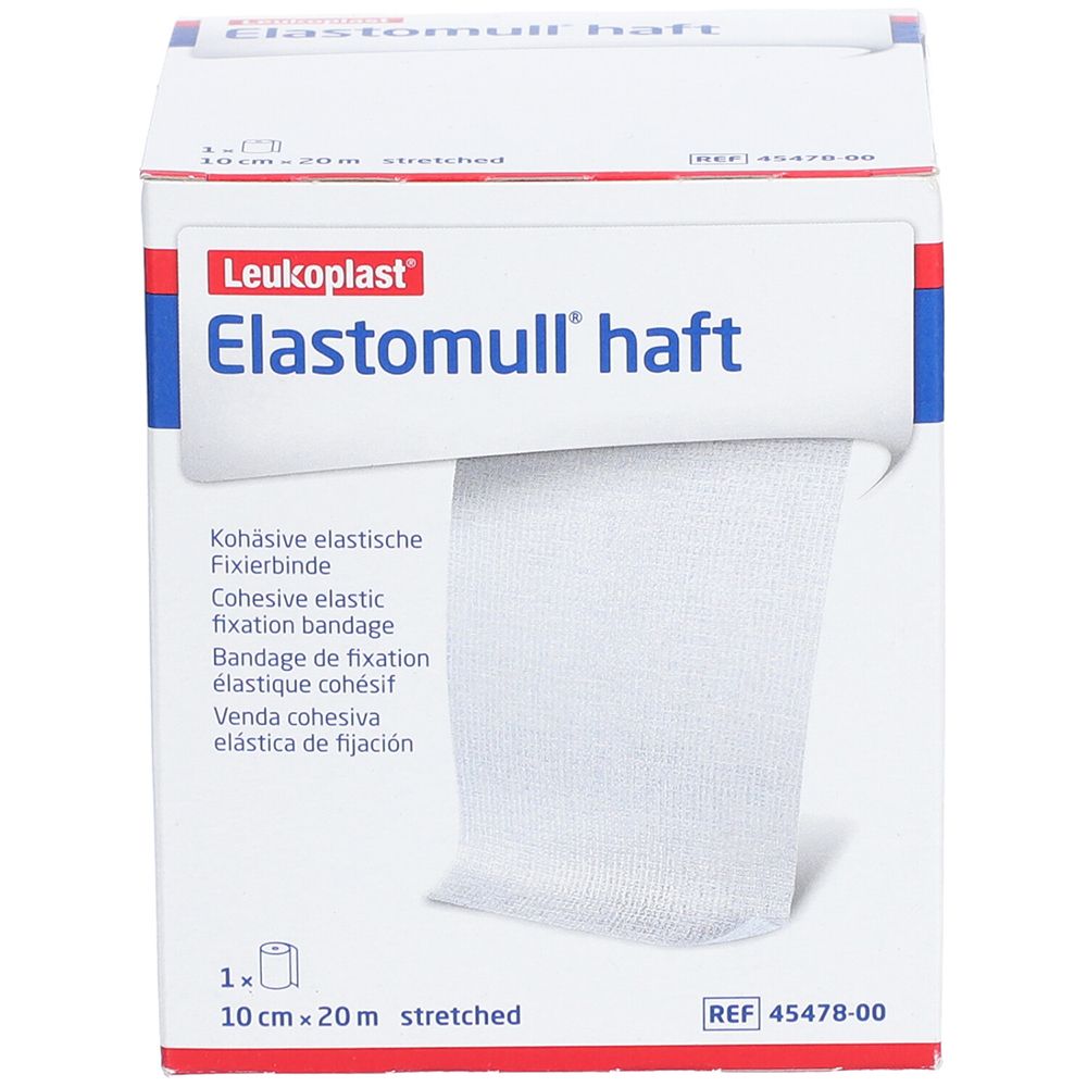 Elastomull haft 10 cmx20 m Fixierbinde 1 St Binden