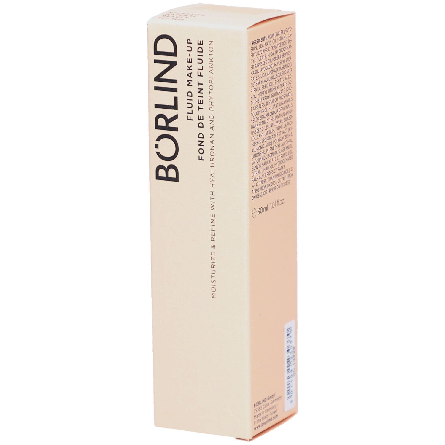 Börlind Fluid Make-up light 30 ml Tube