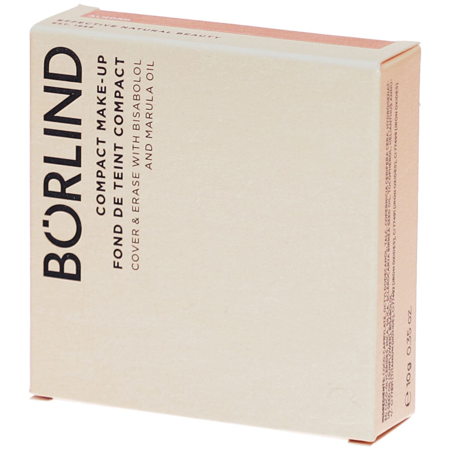 Börlind Kompakt Make-up almond 10 g Puder