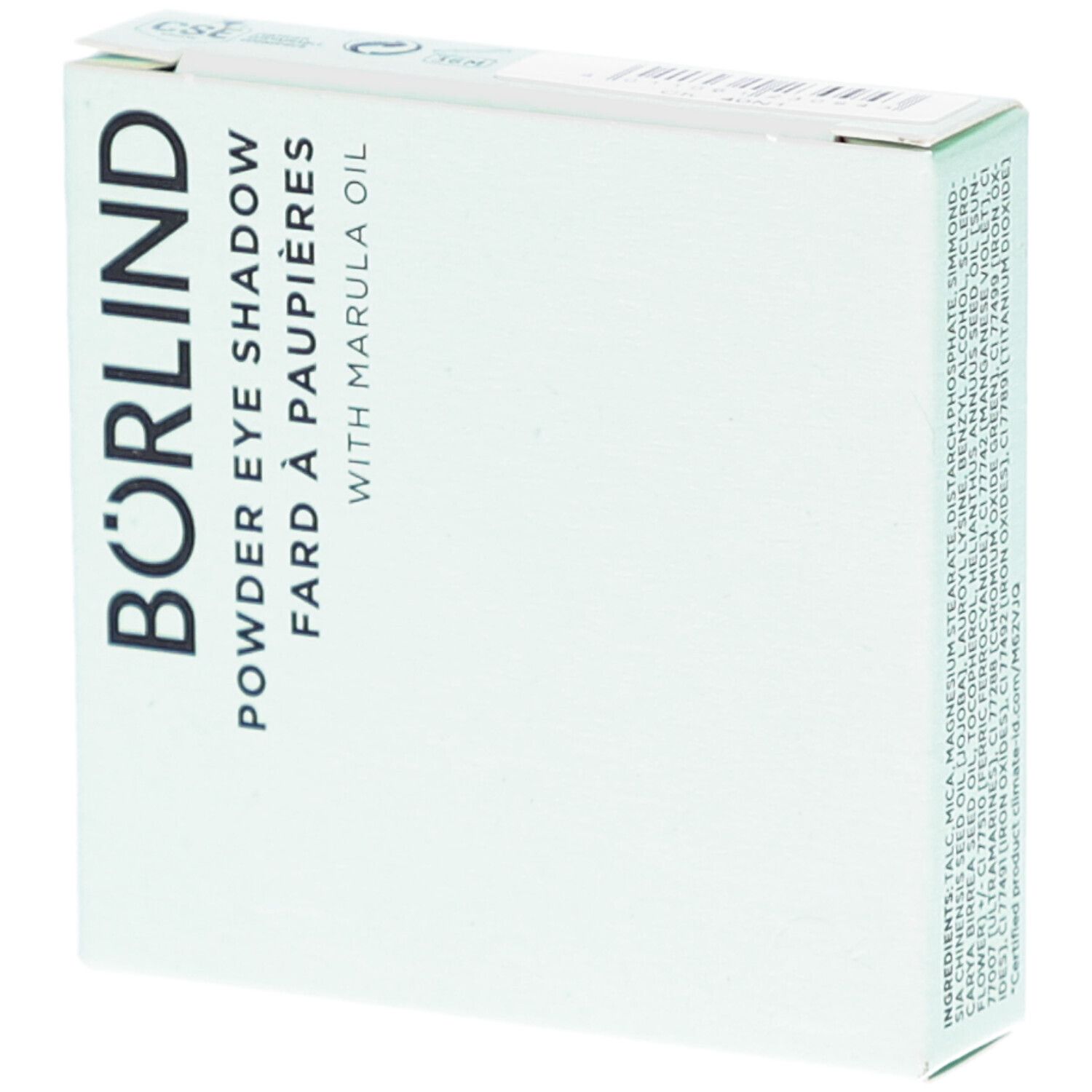 Börlind Eyeshadow stone 2 g Puder