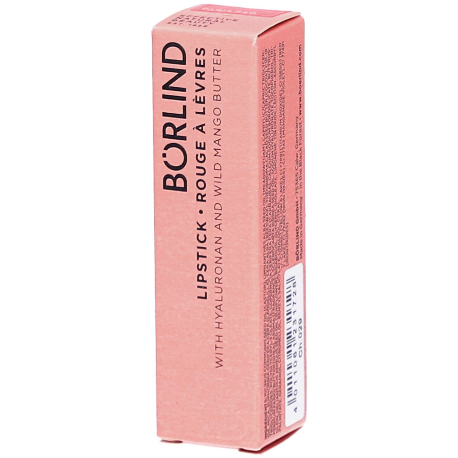 Börlind Lipstick paris red 4 g Stifte