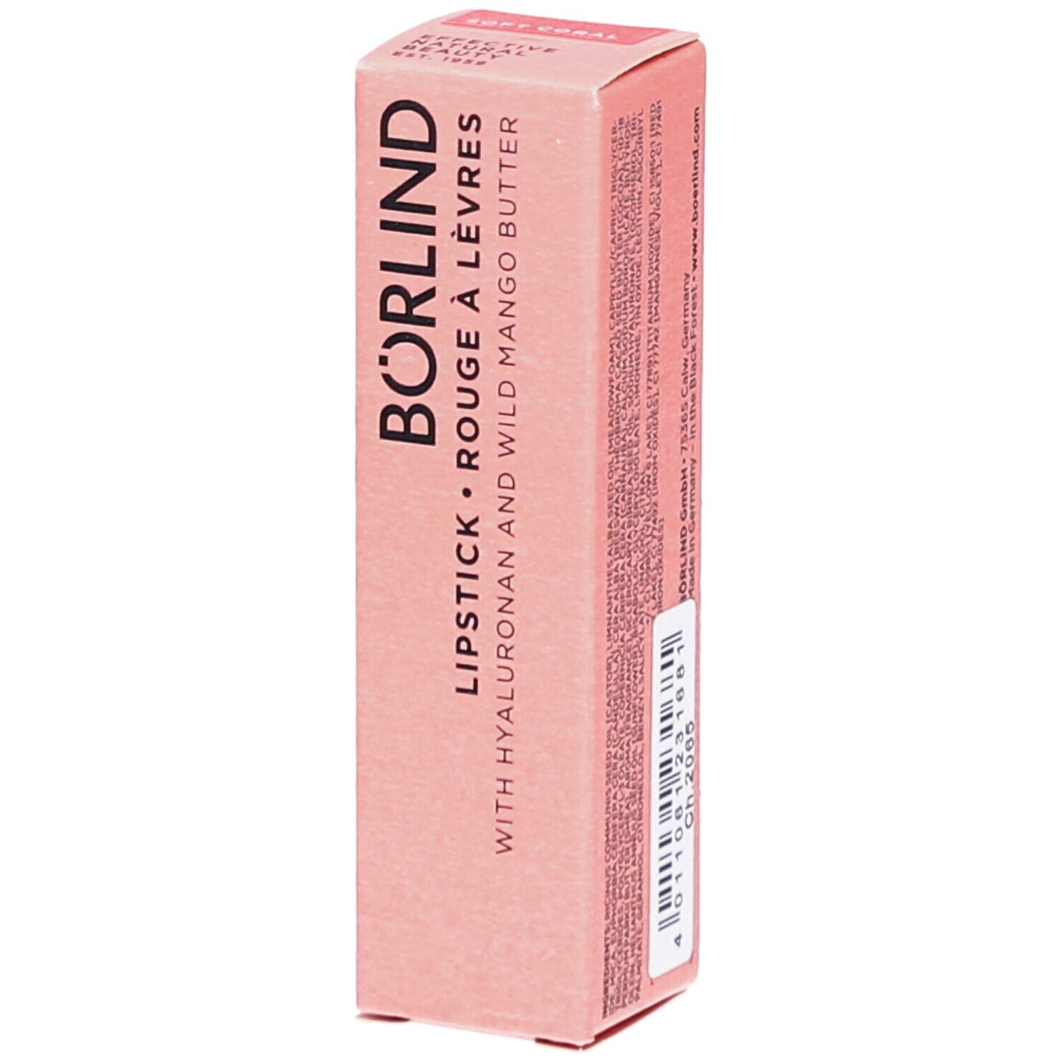Börlind Lipstick soft coral 4 g Stifte