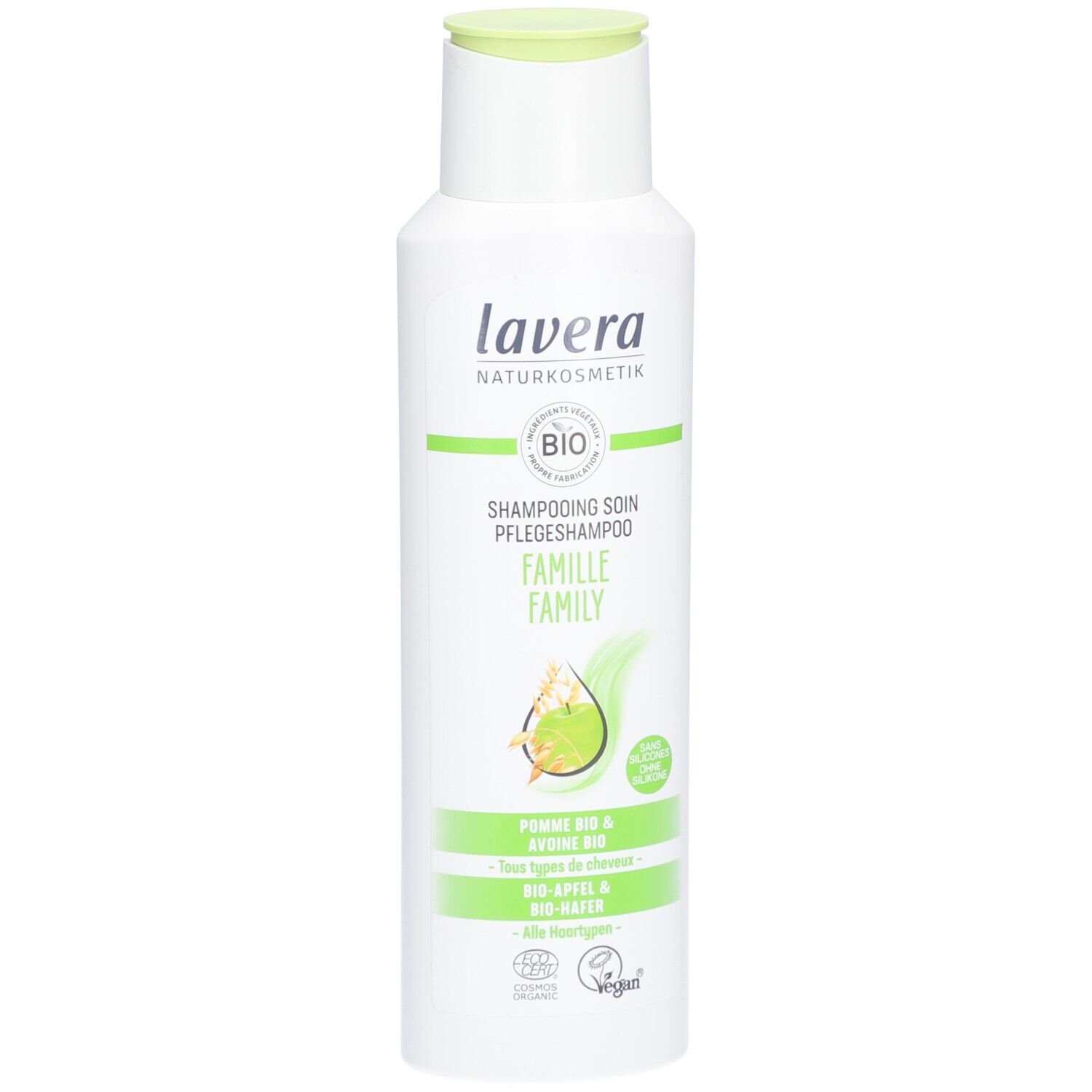 lavera Pflegeshampoo Family
