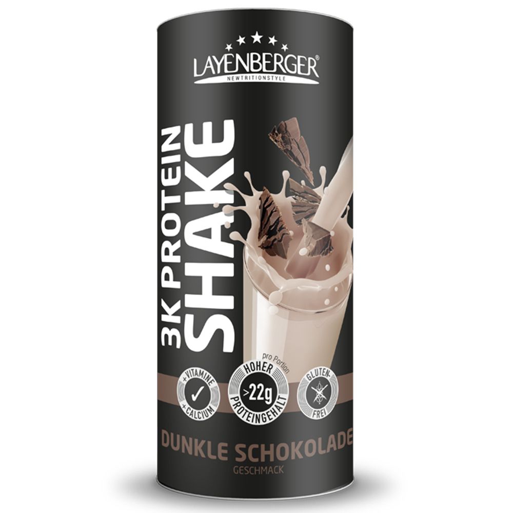 LAYENBERGER® 3K PROTEIN SHAKE Dunkle Schokolade