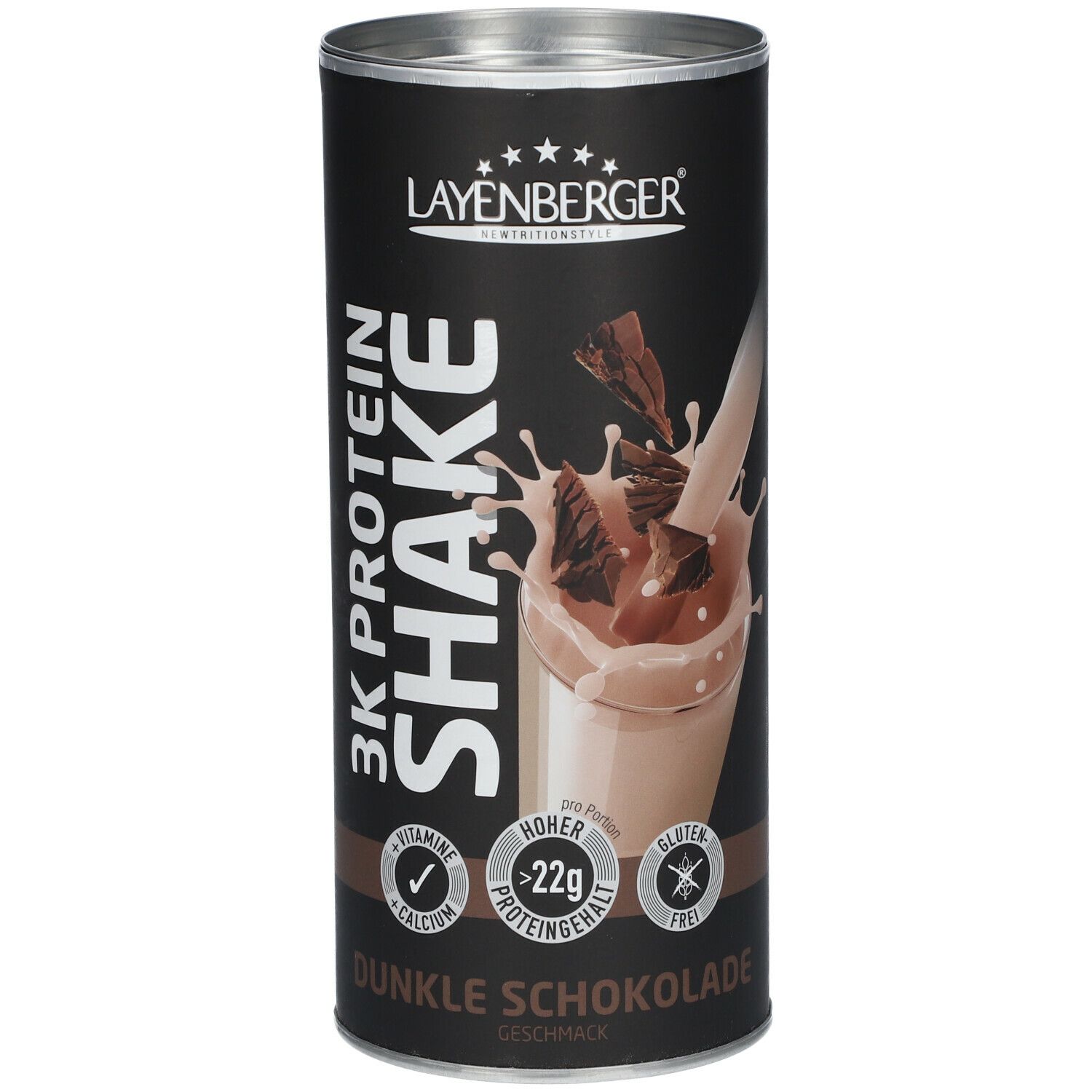 Layenberger 3K Protein Shake dunkle Schokolade Plv 360 g Pulver