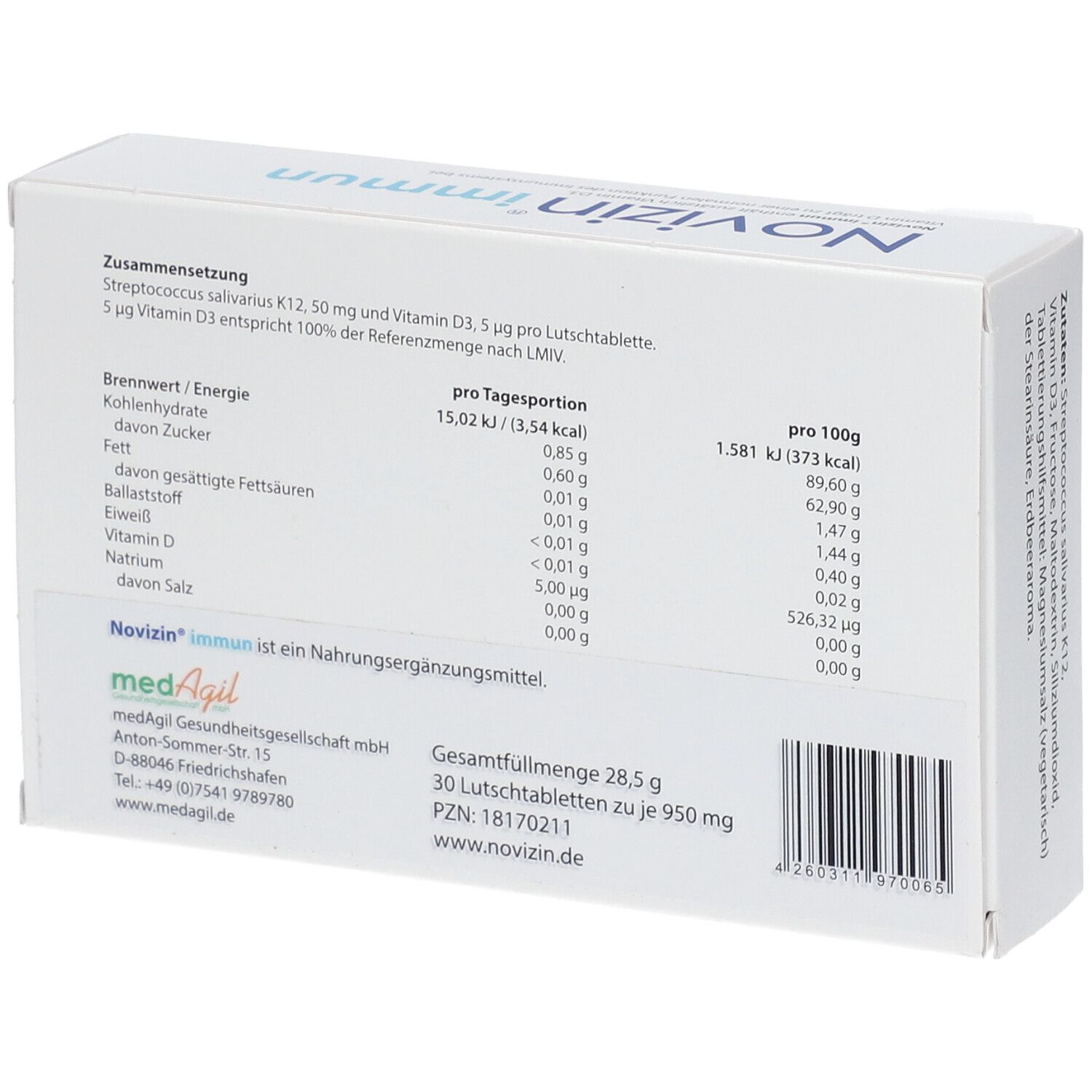 Novizin® immun 30 St - Shop Apotheke