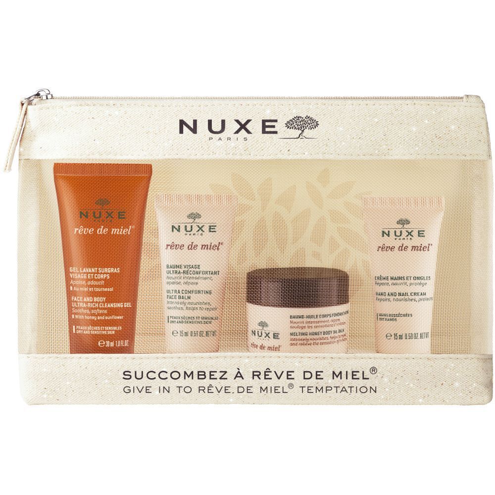 NUXE Reve de Miel Reiseset trockene Haut