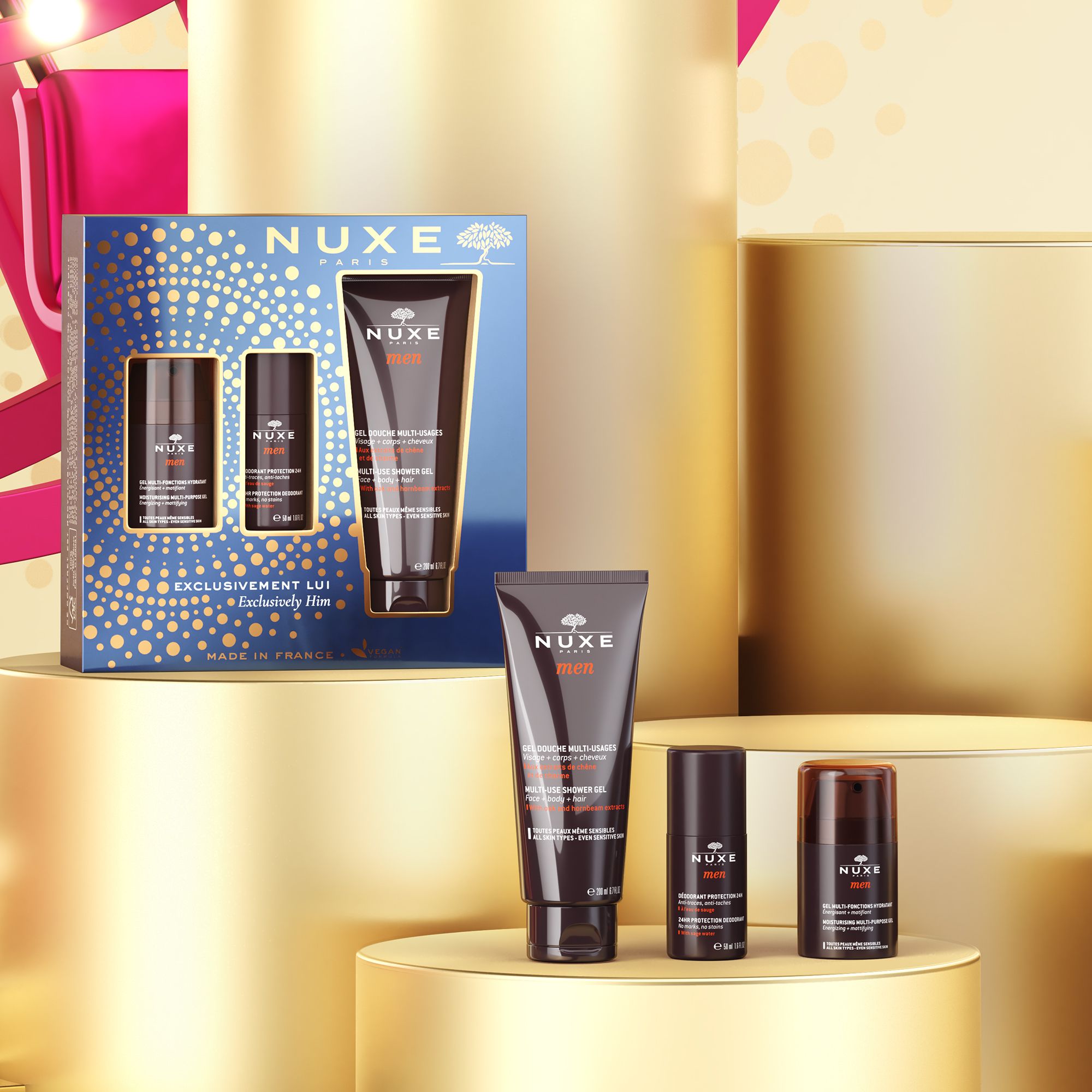 NUXE Men Männerpflege Geschenkset