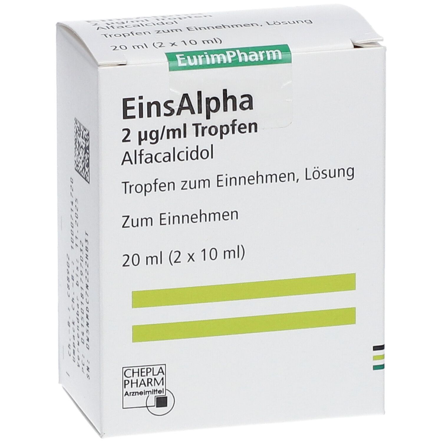 EINSALPHA 2 µg/ml Tropfen