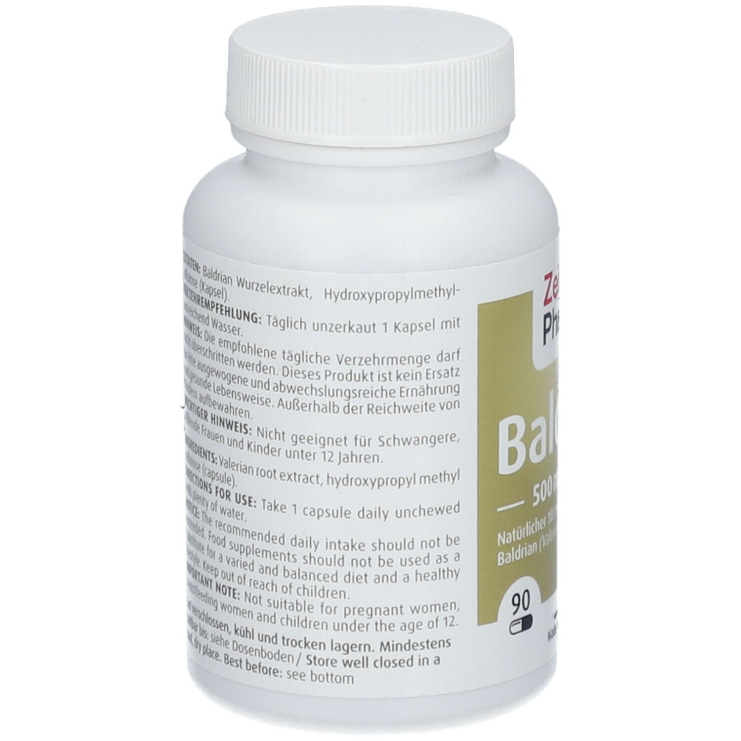 ZeinPharma® Baldrian 500mg